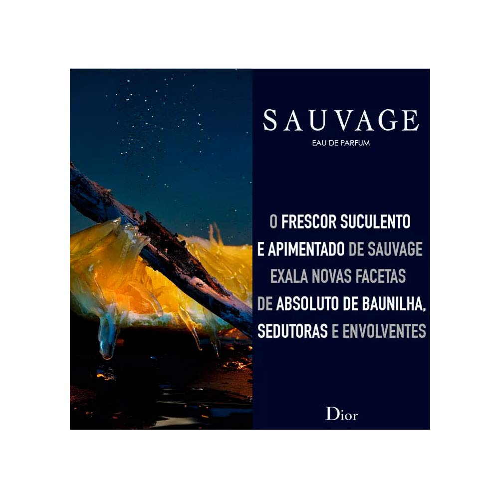 Sauvage By Christian Dior, 3.4 Oz Eau De Parfum Spray For Men