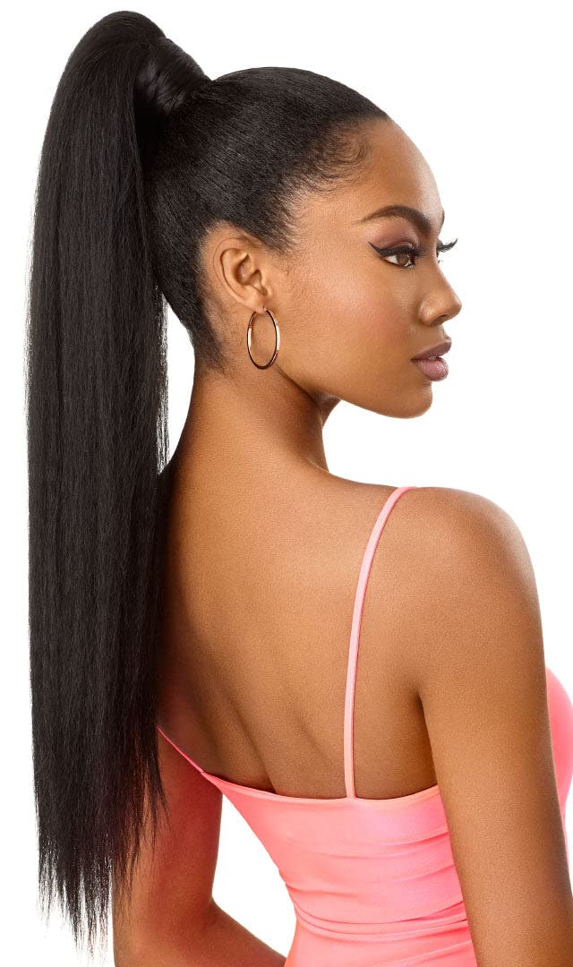 Outre Wrap Ponytail Pretty Quick Kinky Straight 24'' (Drgal)
