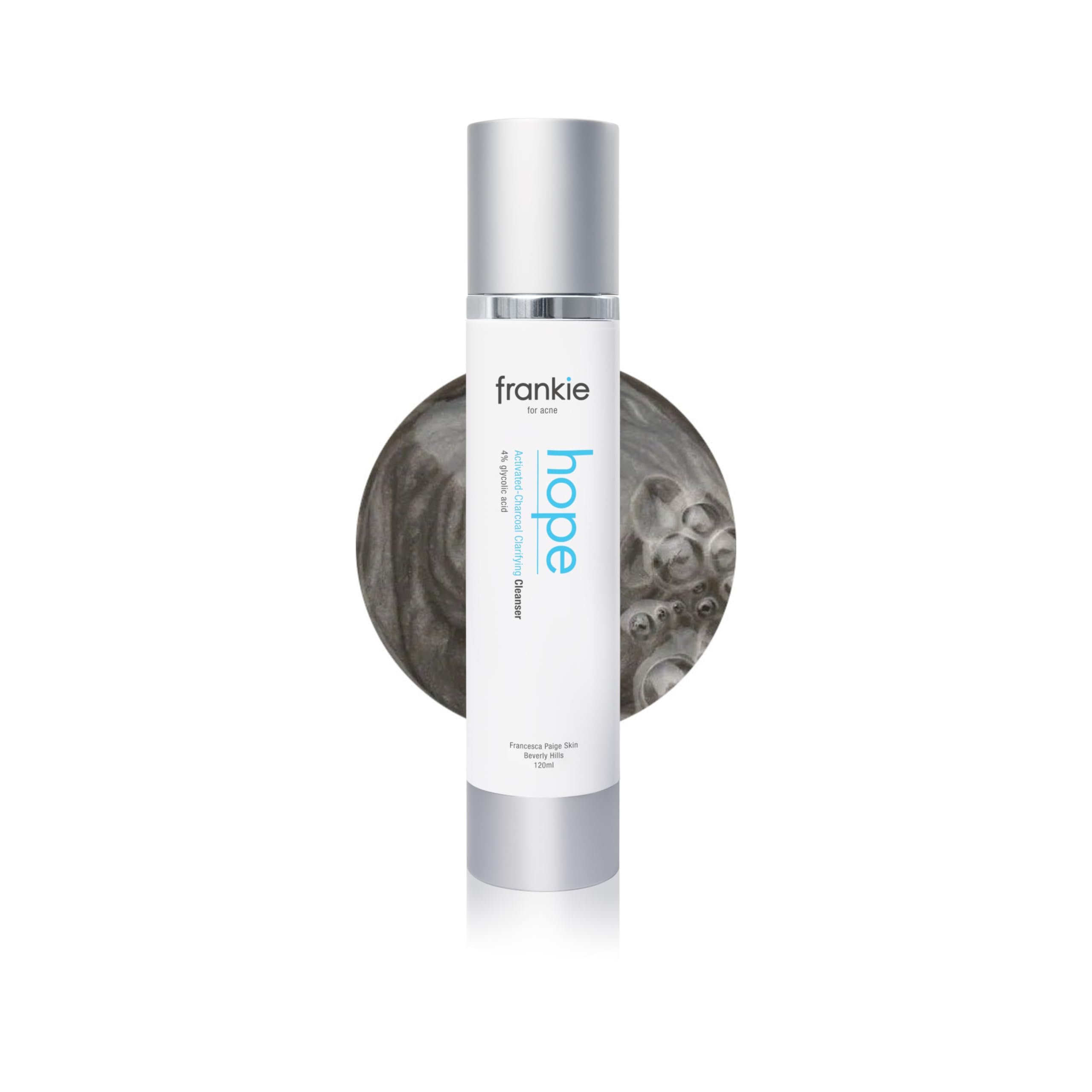 FP Skin Hope Clarifying Charcoal Face Wash  Glycolic Acid Cleanser for Acne Prone Skin  Activated Charcoal, Niacinamide, Hyalu