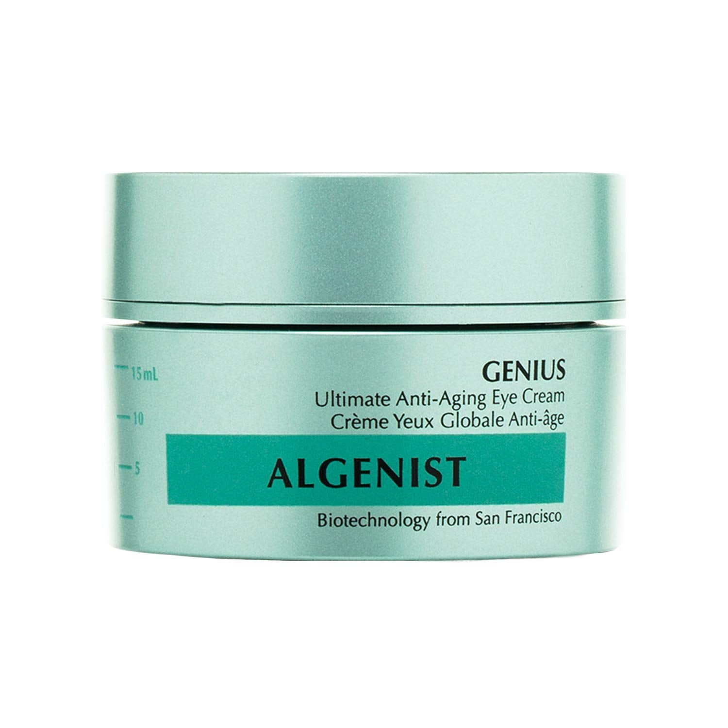 Algenist GENIUS Ultimate Anti-Aging Eye Cream - Vegan Firming & Smoothing Under Eye Cream with Microalgae Oil & Collagen - Non-C