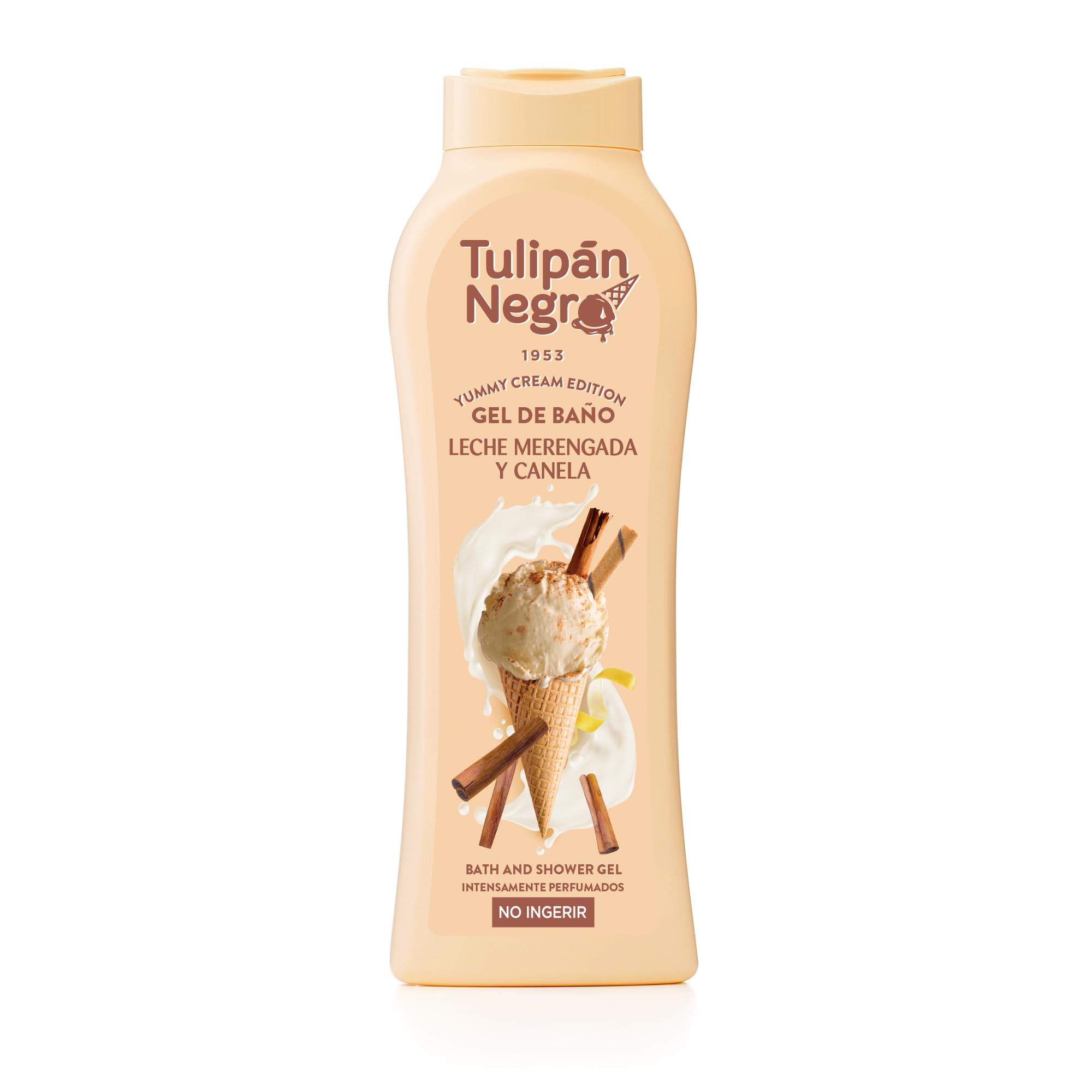 Tulipan Negro Meringue Milk And Cinnamon Shower Gel 21.9 Fl Oz