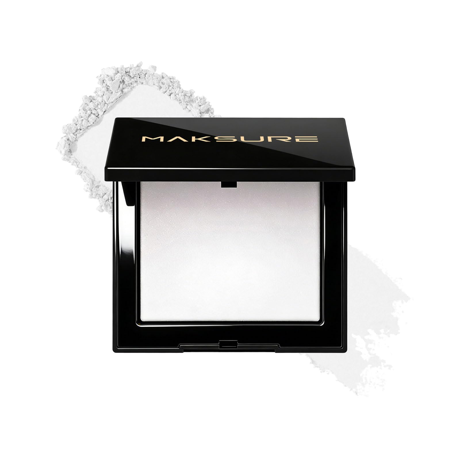 Maksure LongLasting Pressed Powder  24HR Oil Control, Waterproof & Matte Finish, PoreBlurring, Lightweight & Breathable Vegan