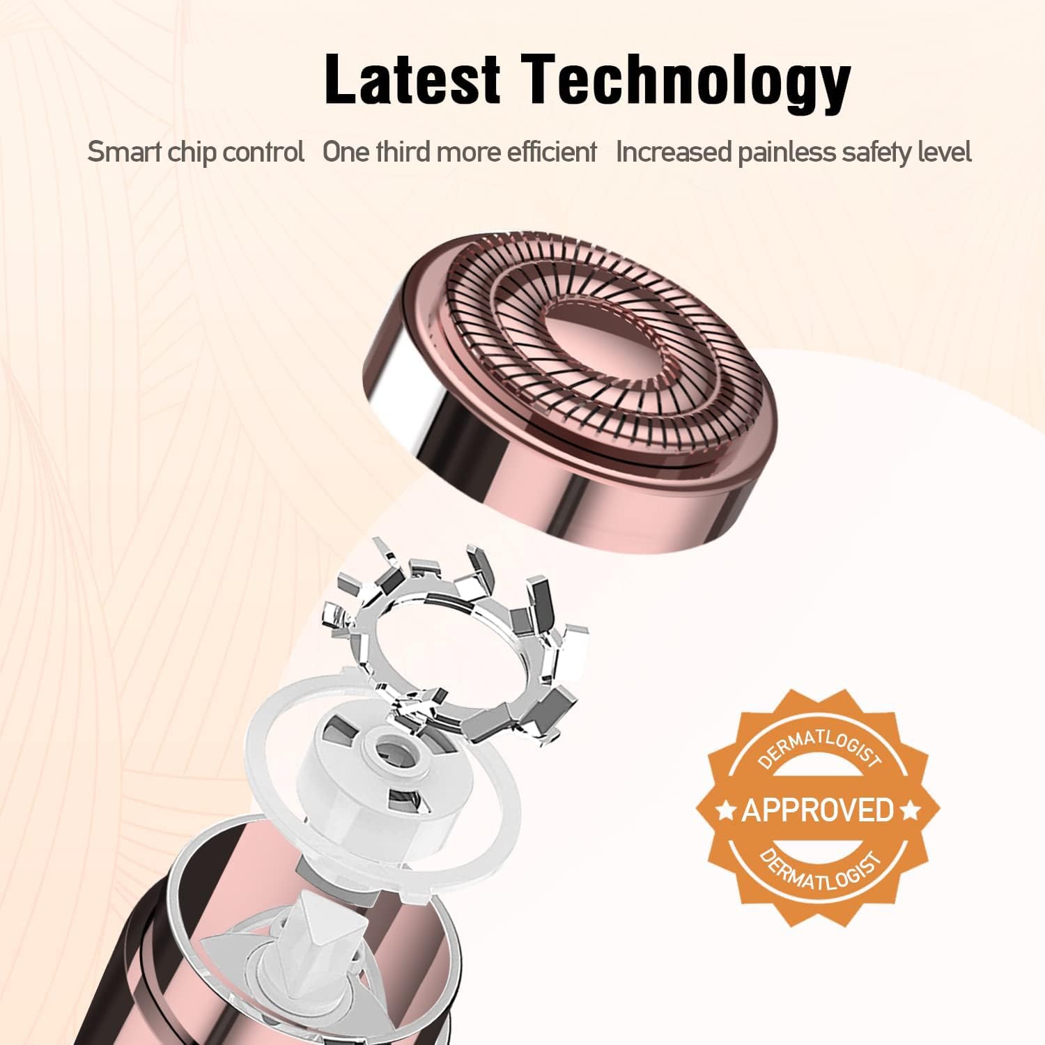 Facial Hair Removal for Women, SEIHAI Hair Removal Device(2023), Rechargeable Hair Remover for Women, Facial Hair Remover for Fa