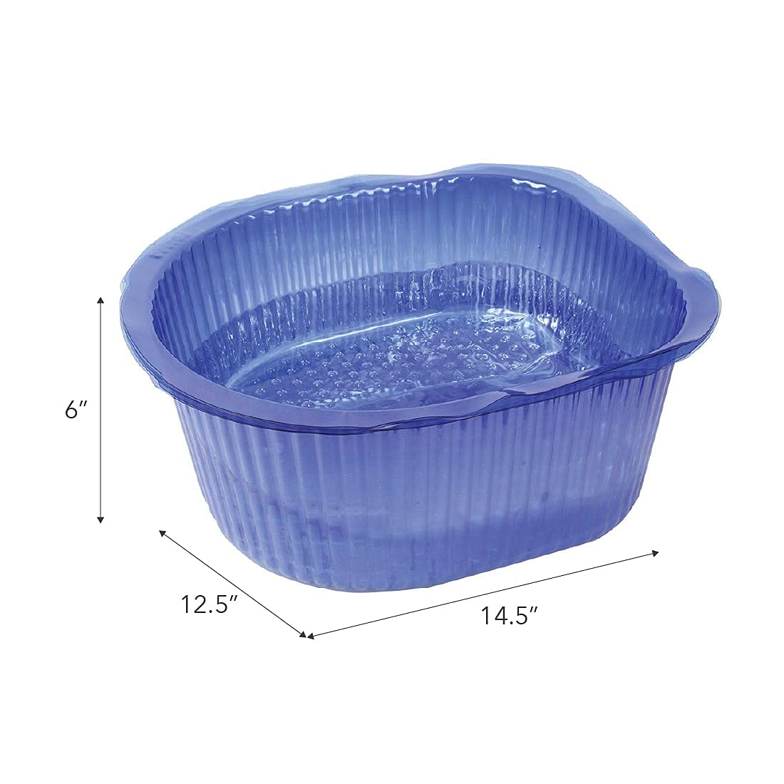 Forpro Universal Pedi Bath Liners - 50% Thicker - Fit Footsie Bath Plus Foot Bath, Disposable Pedicure Foot Tub Liners For Foot