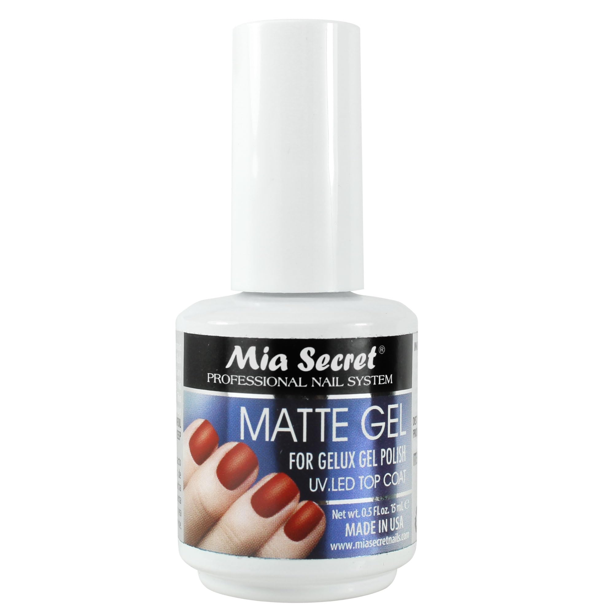 Mia Secret - Matte Gel For Gelux Gel Polish Made In Usa