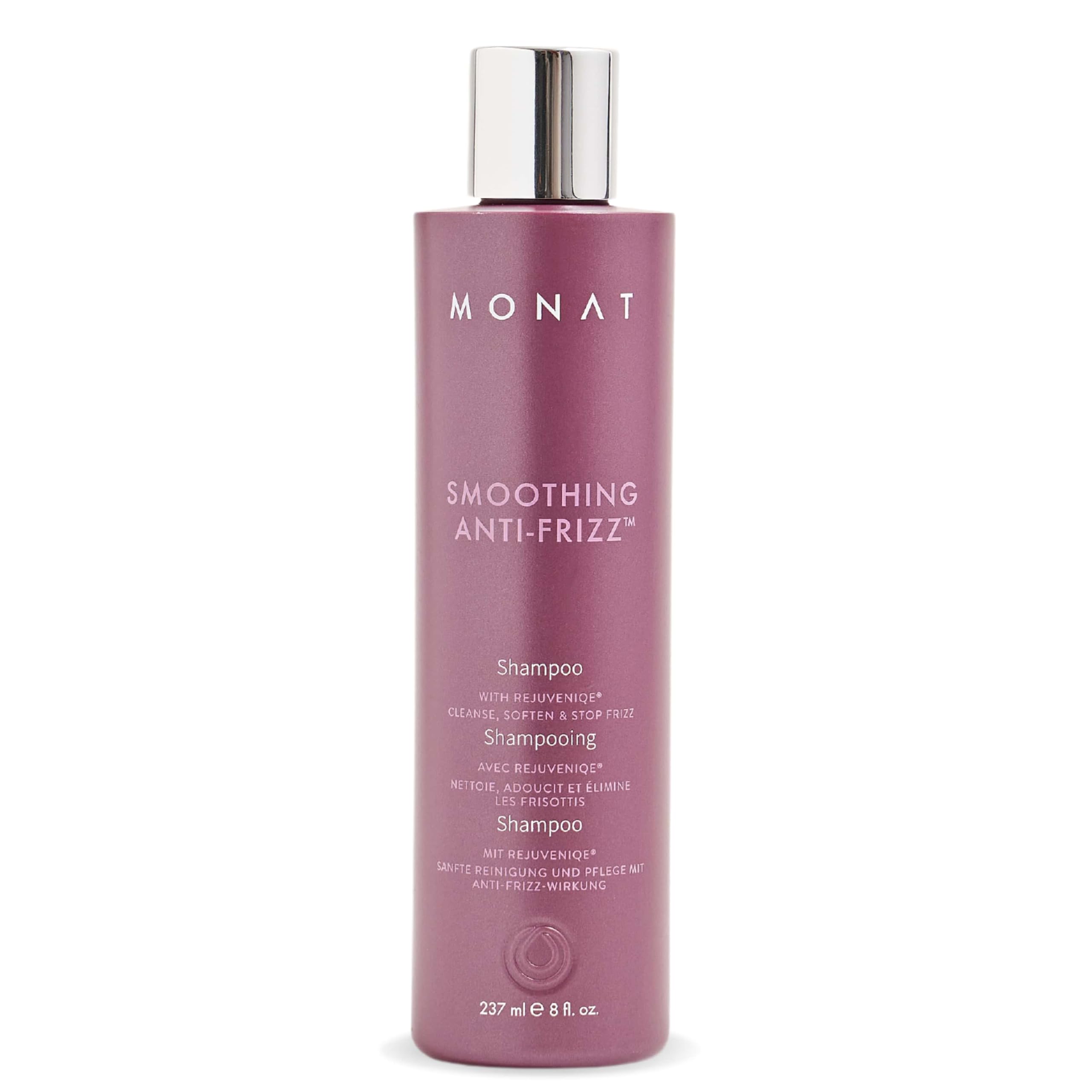 MONAT Smoothing Anti-Frizz Shampoo - Humidity Protection, Frizz Control with REJUVENIQE & Tropical Butters, Velvety Fragrance, 2
