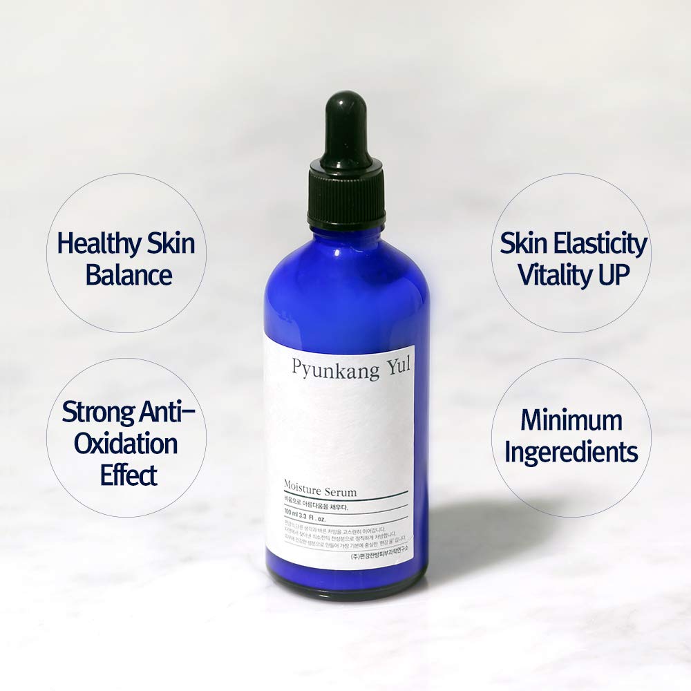 Pyunkang Yul Moisture Serum For Face - Korean Face Serum With Oriental Herbs And Olive Oil Giving Oil And Water Balance And Skin