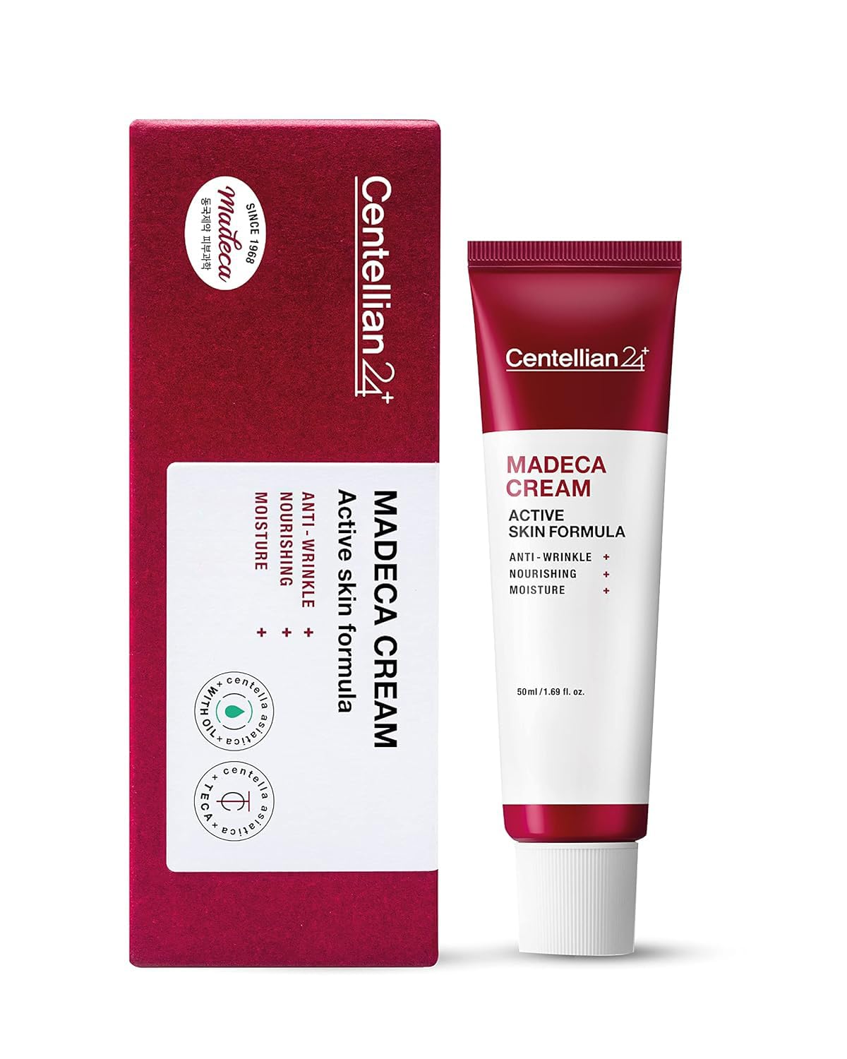 Centellian 24 Madeca Cream (Season 5, 1.7Fl Oz) - Centella Moisturizer For Face, Korean Skin Care. Dry, Sensitive Skin. Teca, Ce