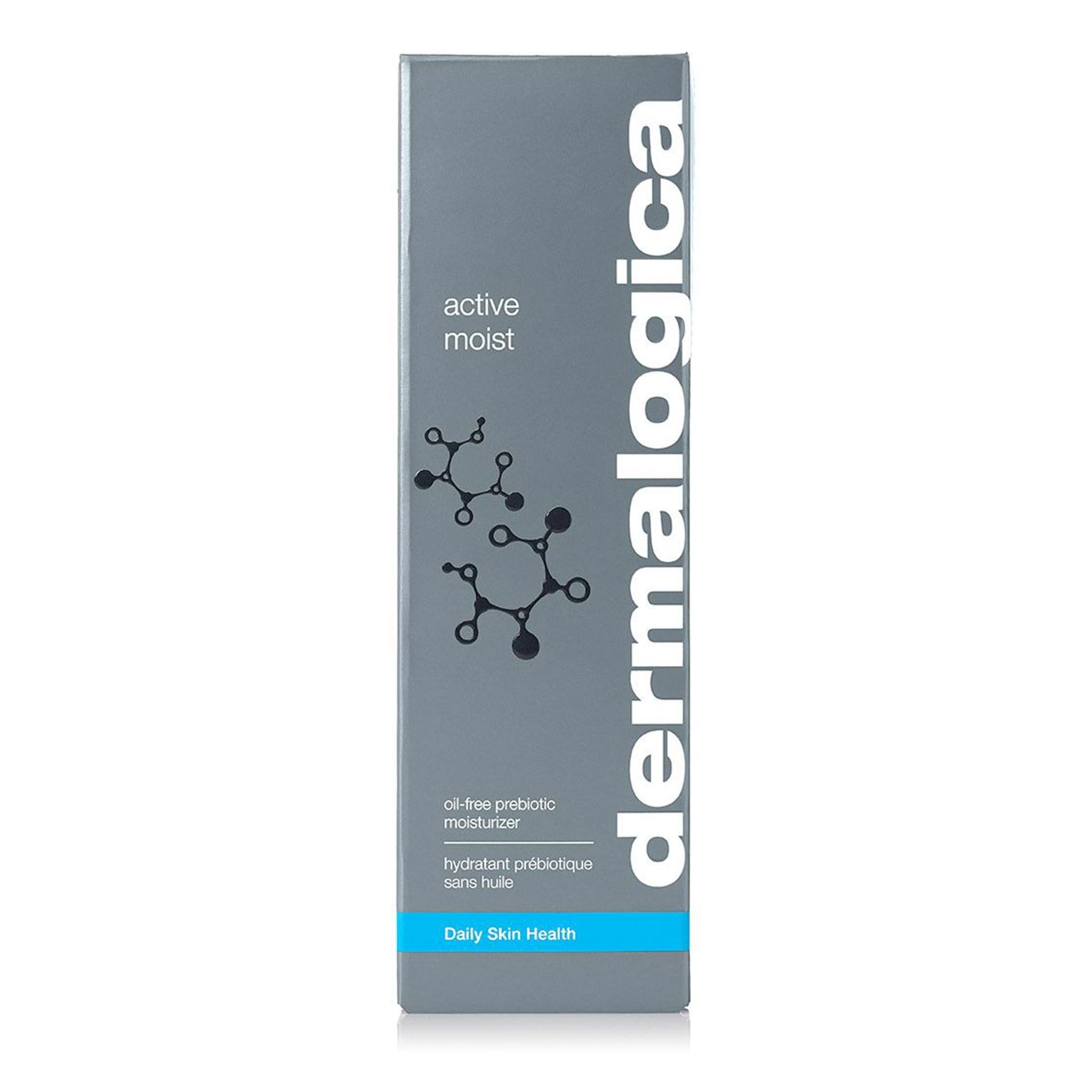 Dermalogica Active Moist Face Moisturizer, Oil-Free Lightweight Daily Hydrating Lotion, Helps Improve Skin Texture And Combat Su