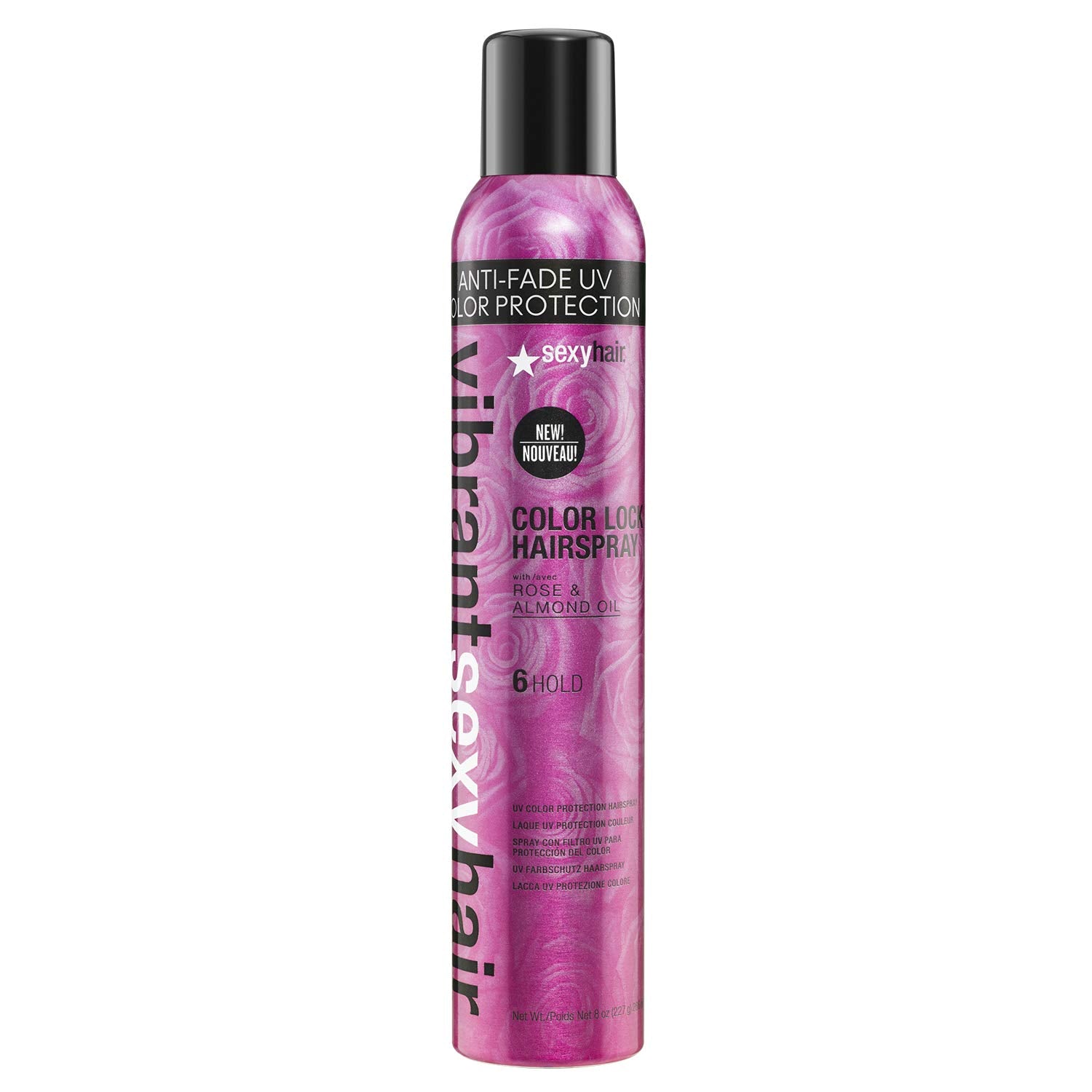 SexyHair Vibrant Color Lock UV Color Protection Hairspray, 8 Oz