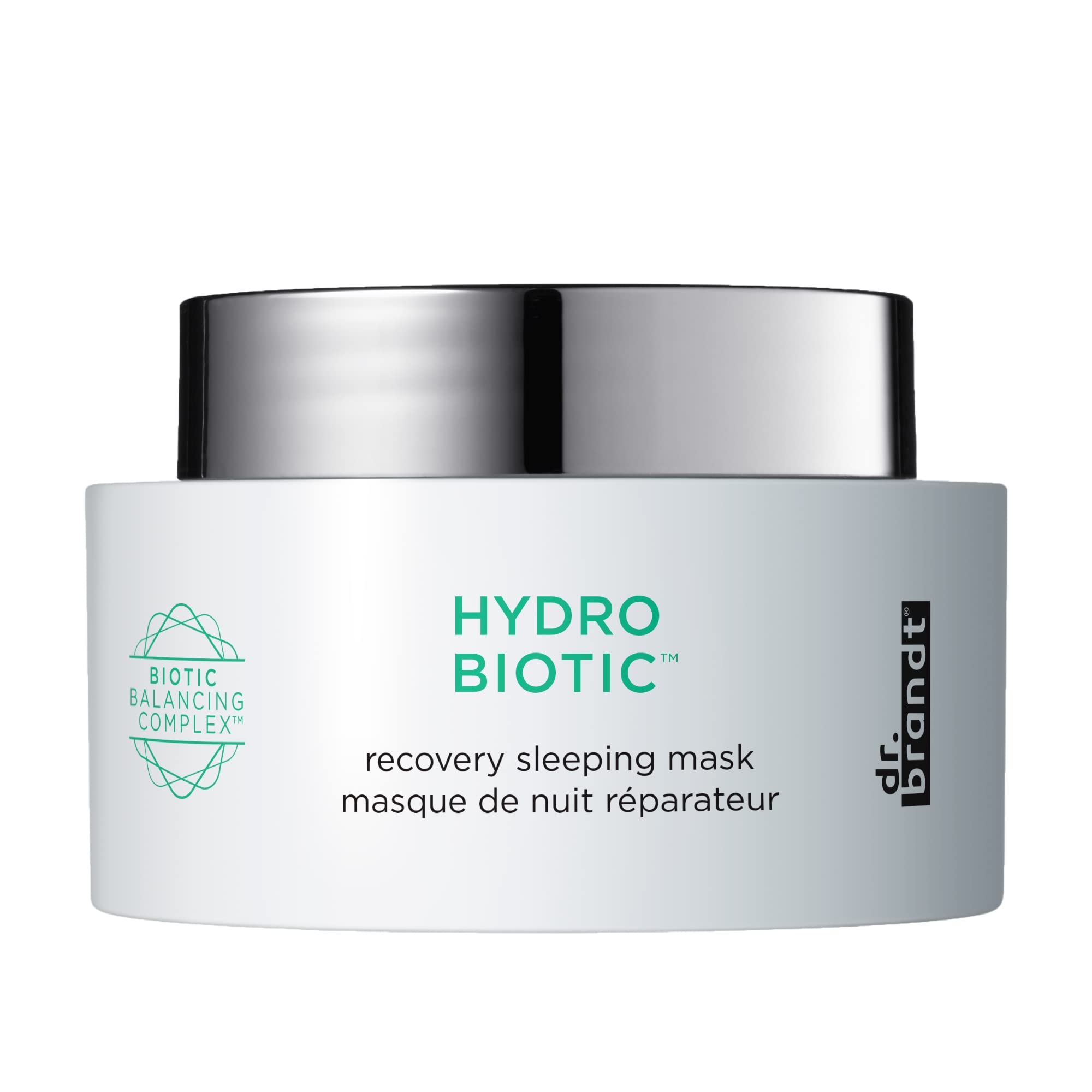 Dr. Brandt Hydro Biotic Recovery Sleeping Mask. Leave-On Sleeping Mask That Deeply Hydrates And Reduces Redness. Helps Strengthe