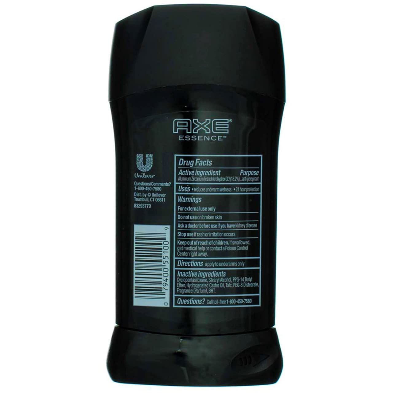 Axe Dry Antiperspirant Deodorant Stick, Essence, 2.7 Ounce (Pack of 2)