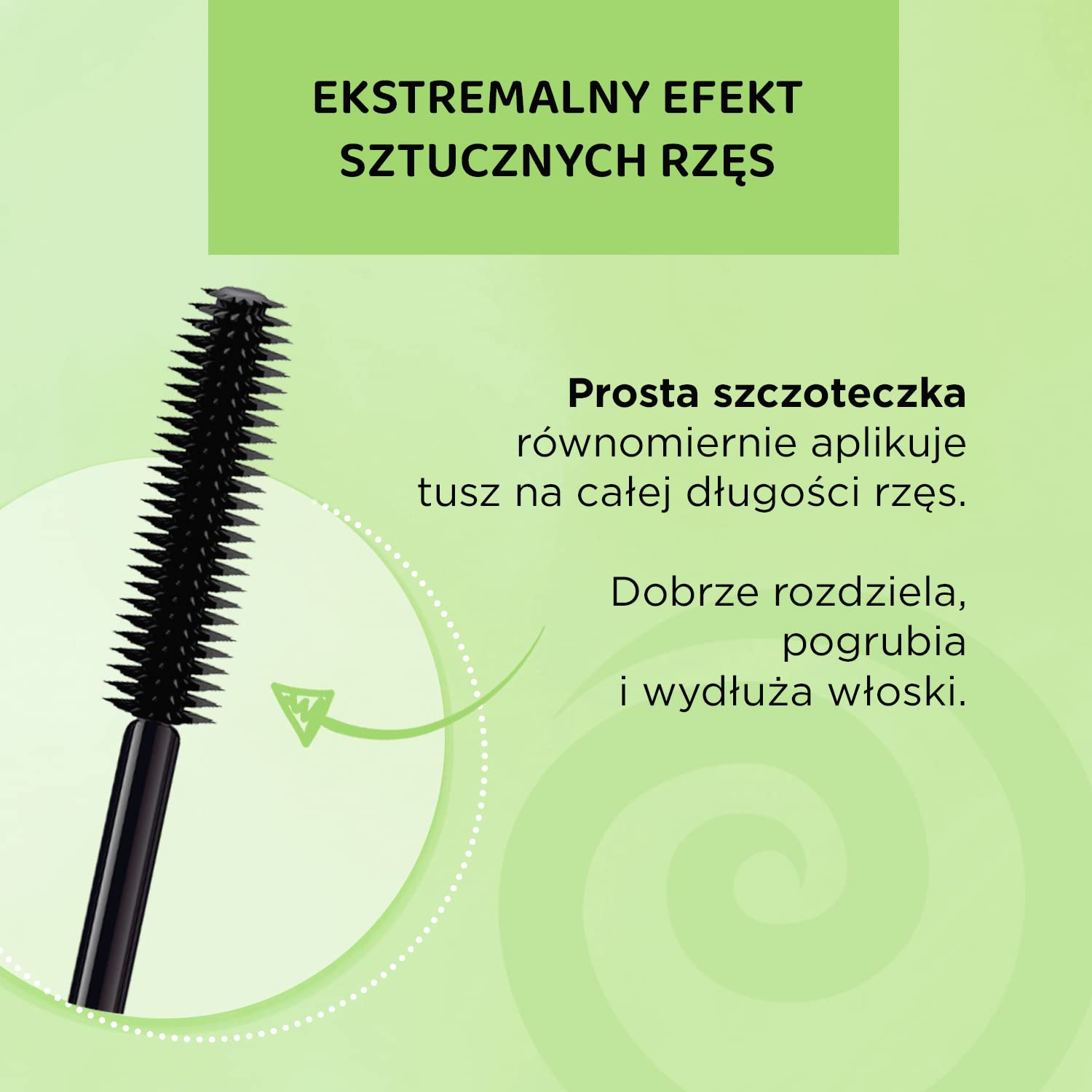 Mascara False Definition 4D and Waterproof EXTENSION VOLUME Professional Make up