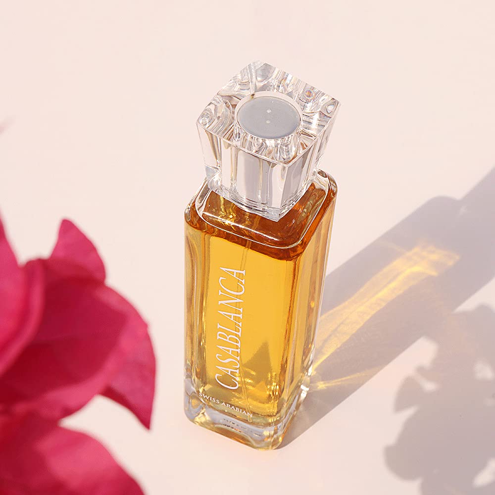 Swiss Arabian Casablanca - Luxury Products From Dubai - Long Lasting, Addictive Personal Edp Spray Fragrance - Seductive Signatu