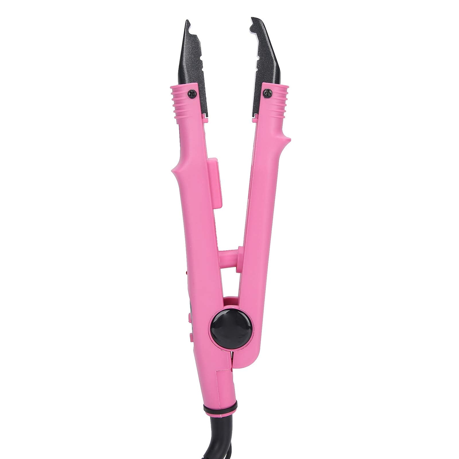 Professional Flat Shape Fusion Hair Extension Connector Machine Salon Fusion Iron Wand Melting Tool Wig Connector Tools Hair Sty