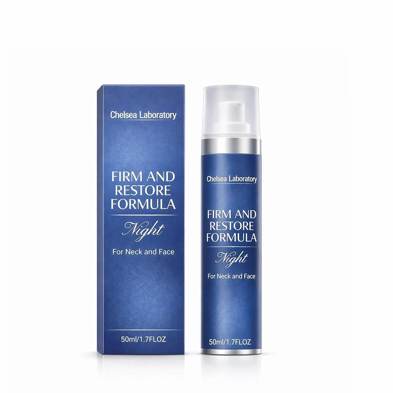 Chelsea Laboratory Night Face & Neck Cream, Hydrating Moisturizer, 50 ml
