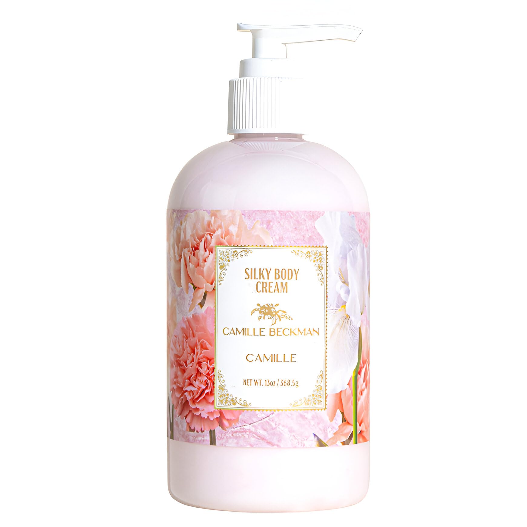 Camille Beckman Camille Scented Silky Body Cream, Daily Moisturizer for All Skin Types, Non-Greasy Vegan Formula to Nourish and 