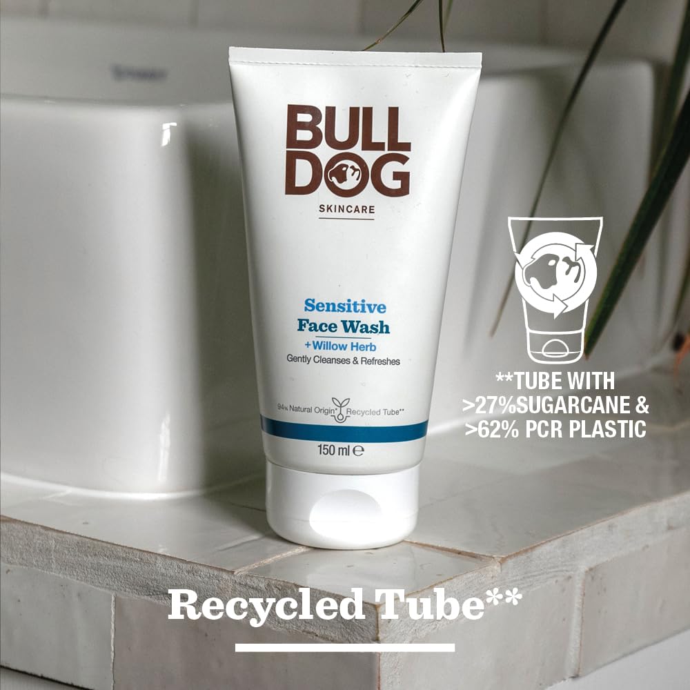 MEET THE BULL DOg Sensitive Face Wash, 5 Fluid Ounce
