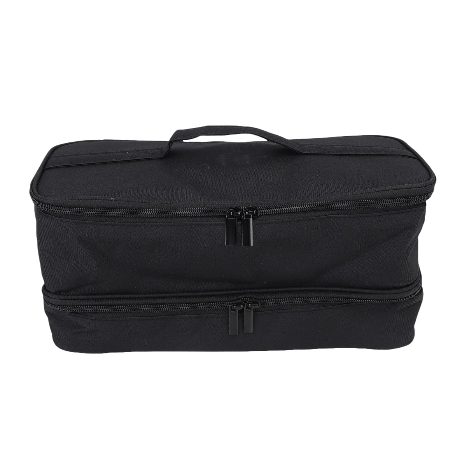 Mingzhe Portable Double Layer Hair Dryer Storage Bag Large Capacity Travel Beauty Tools Case for Hair Styling Professionals