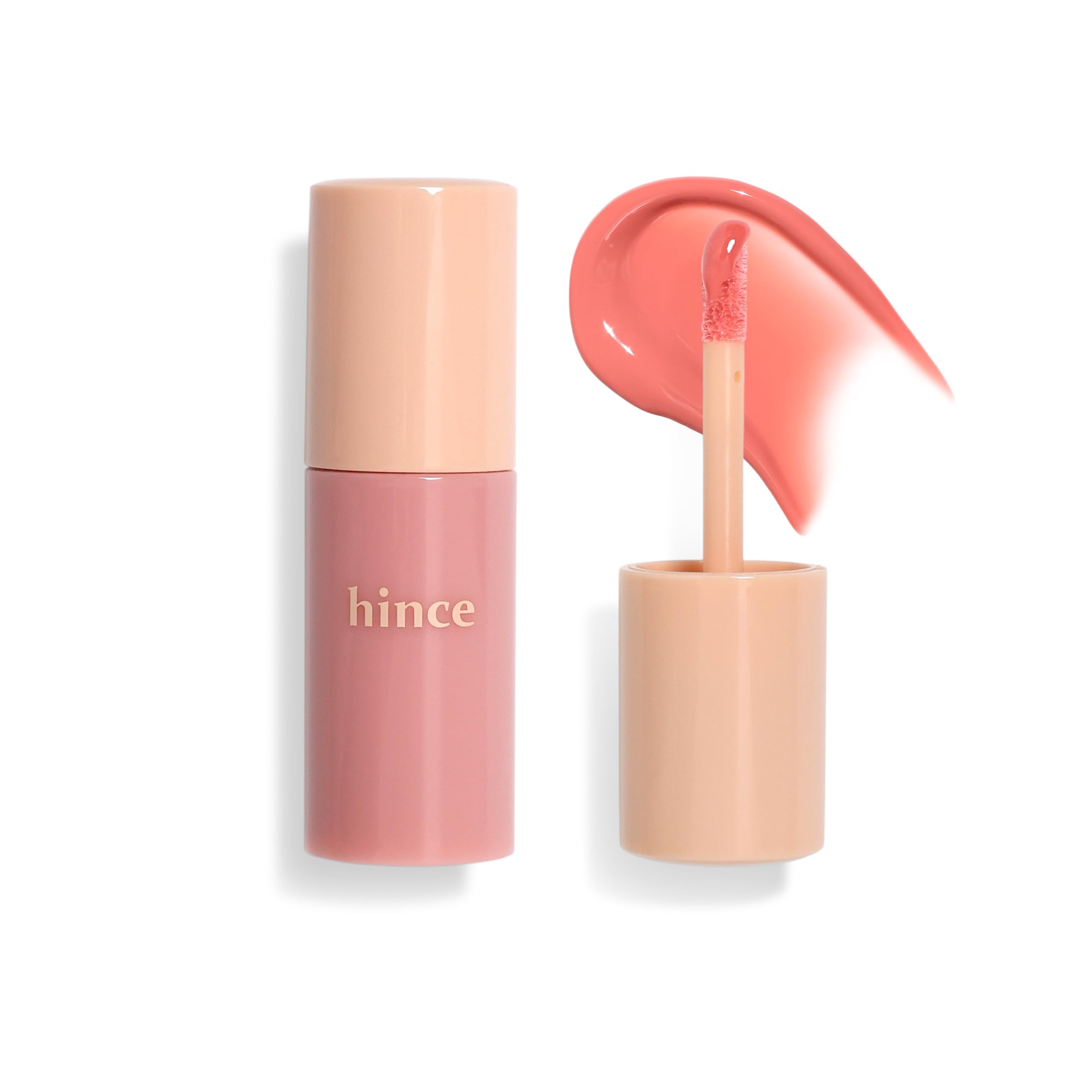 Hince Dewy Liquid Cheek 6G Raw Glow Liquid Blush For Cheeks Vegan Dewy Cheek Tint Glass Skin Lightweight Liquid Blush Weightless