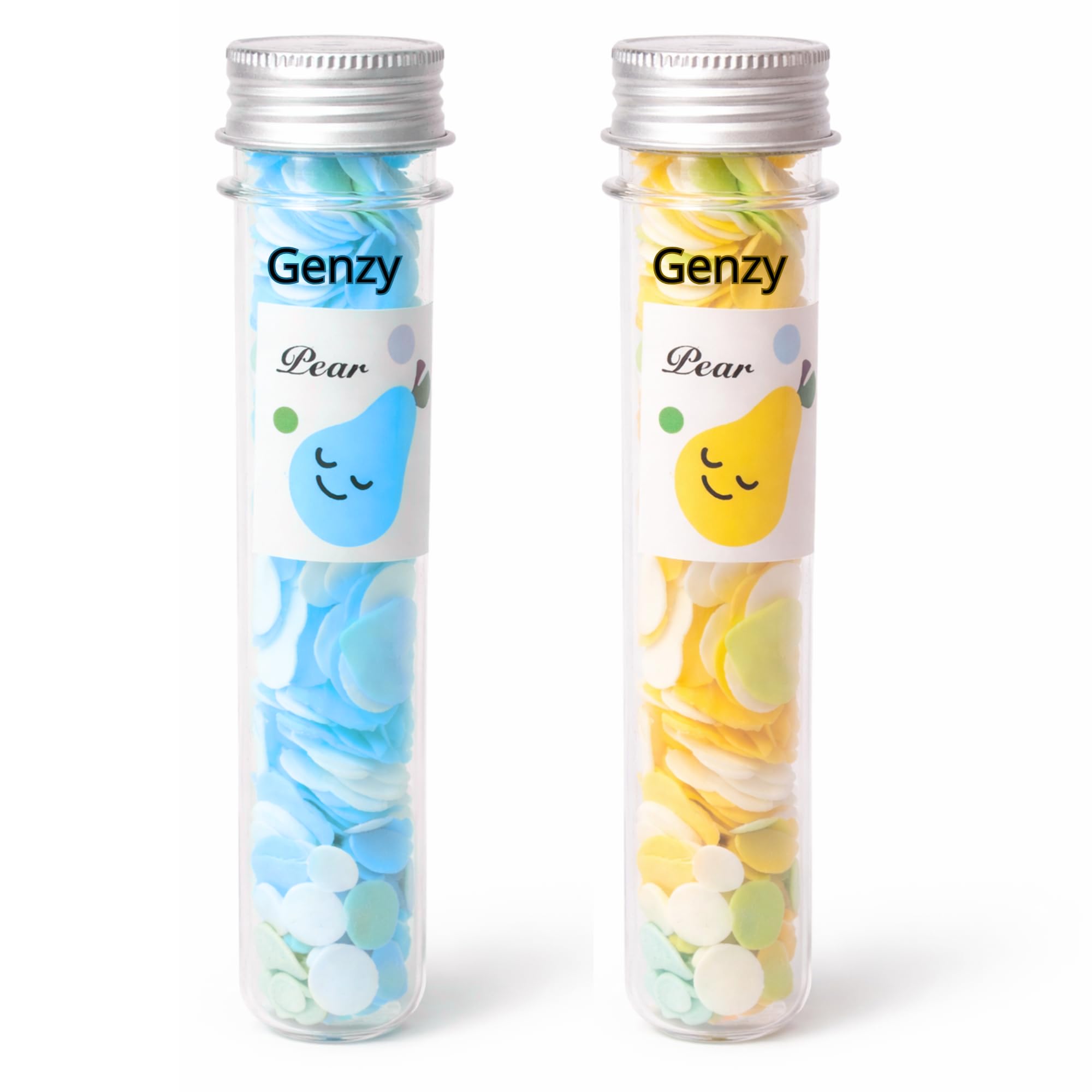 Genzy Paper Soap Sheets 2 Tube Pack | Travel Paper Soap | Portable Hand Wash Soap Strips | Disposable Pocket Soap | Scented Flow