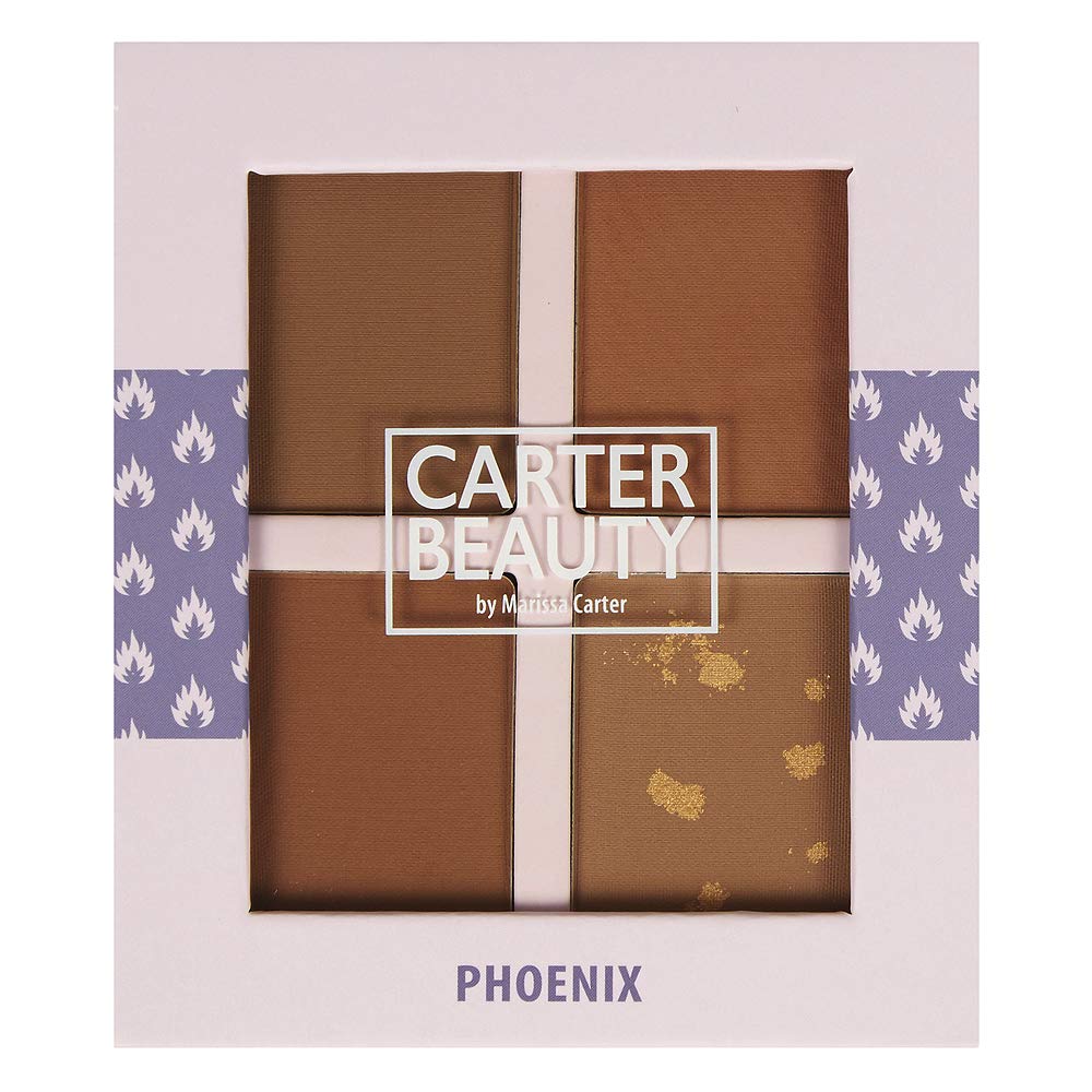 Carter Beauty By Marissa Carter Bronzer Palette - Adds Instant Colour And Depth To The Face - For A Sun-Kissed Look All Year Rou