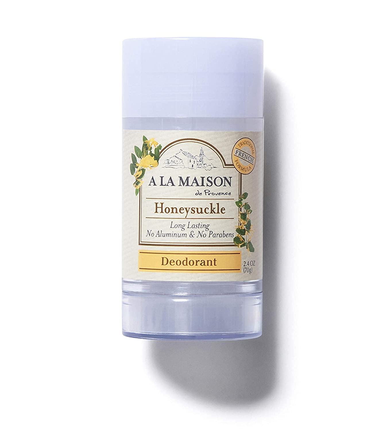 A La Maison Honeysuckle Aluminum Free Deodorant for Women and Men - Natural Deodorant