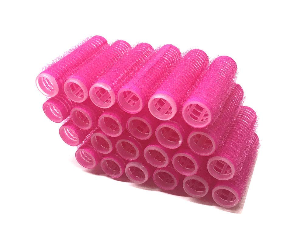 Pack Of 24 Self Grip Mini Small Hair Curlers Vented Rollers Pro Salon Hairdressing