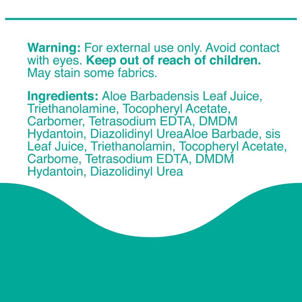 Eden Dews Aloe Vera Gel - 100% Pure & Natural, Hydrating, Moisturizing, Radiant Skin, Softening, Soothing, 2 Oz (Pack Of 3)