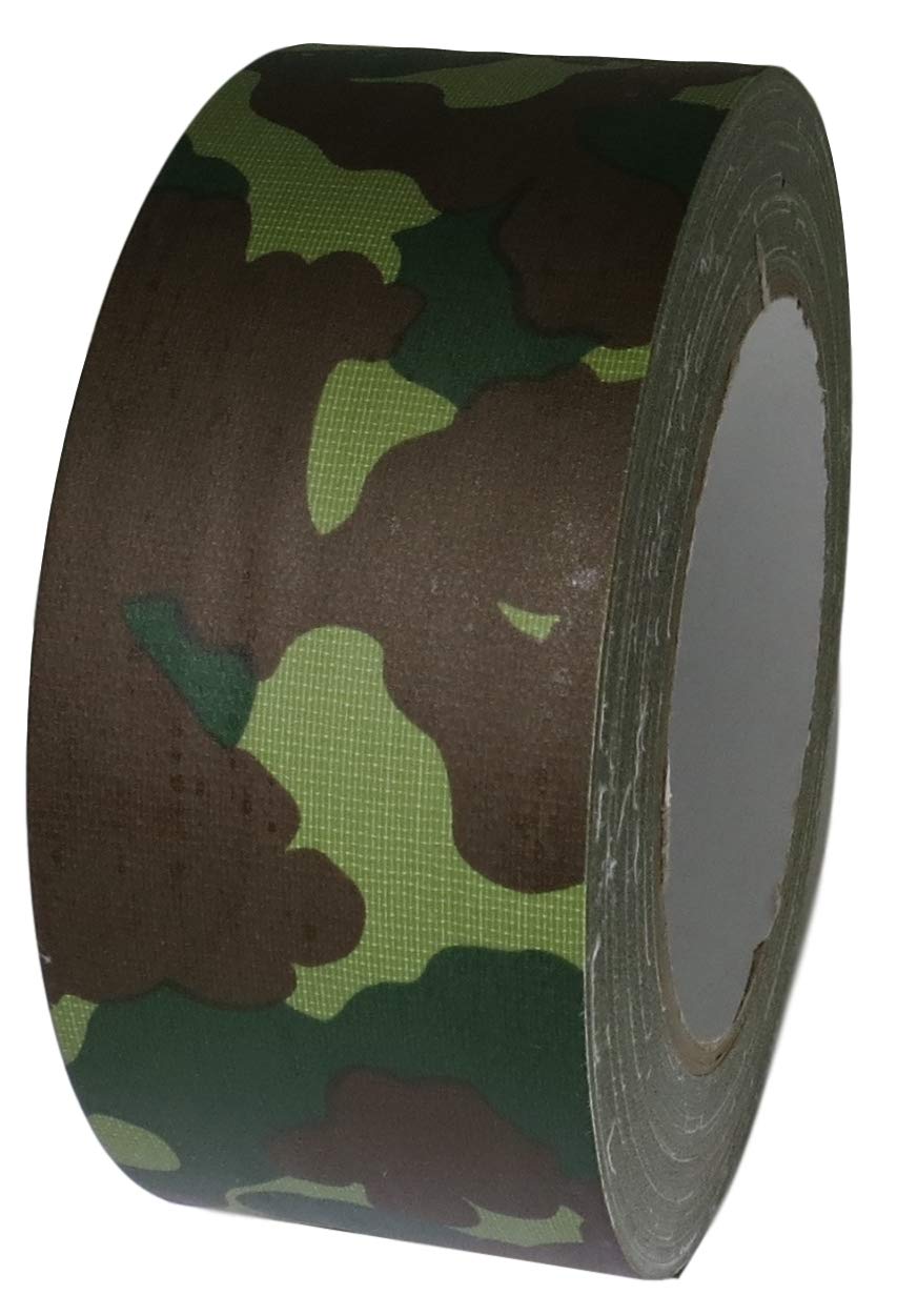 Tru Cdt-36 Industrial Grade Duct Tape Waterproof And Uv Resistant Multiple Colors Available 25 Yards (Camouflagemilitary, 3 In)