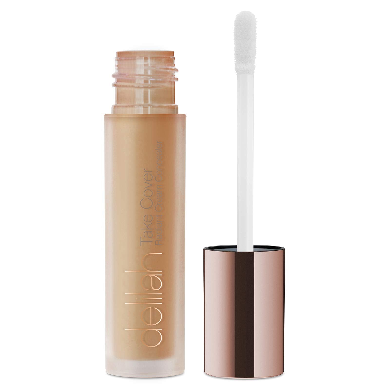 Delilah - Take Cover Radiant Cream Concealer - Chashmere - Blendable, Hydrating, Long-Lasting, Light Reflecting, Imperfections C