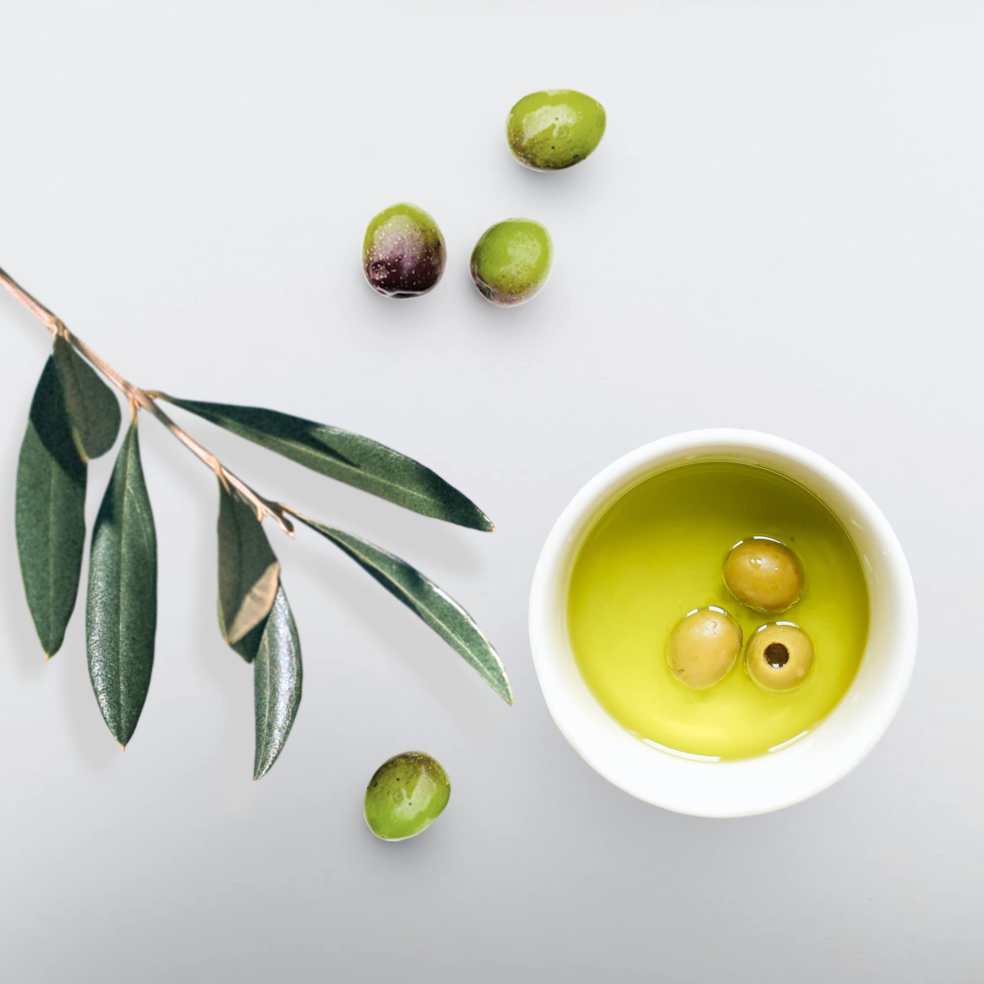 Ecoco Eco Style Gel Olive Oil - 100% Pure Olive Oil - Adds Shine And Tames Split Ends - Weightless Style - Nourishes And Repairs