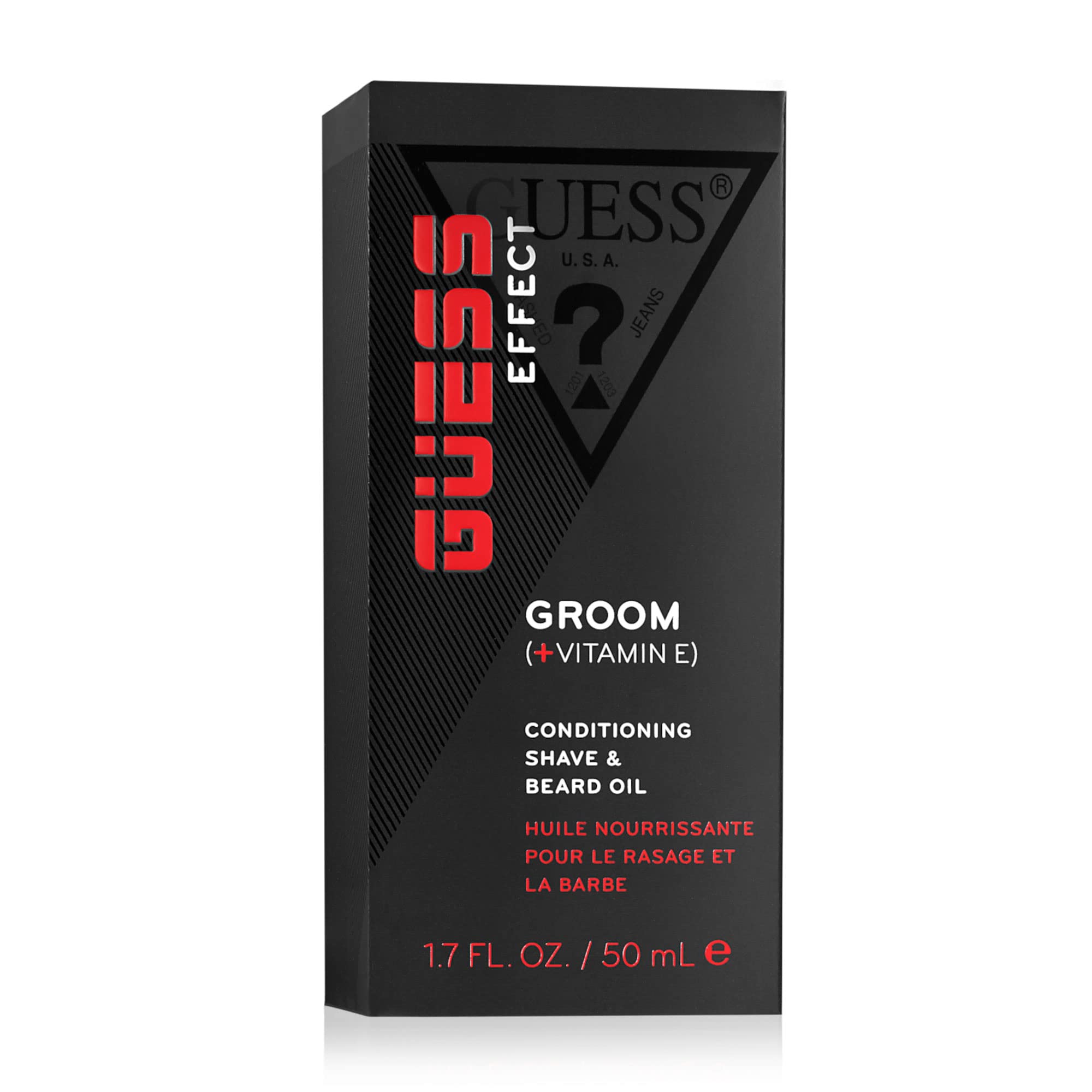 Guess Guess Effect Boost Conditioning Shave And Beard Oil Men Oil 1.7 Oz