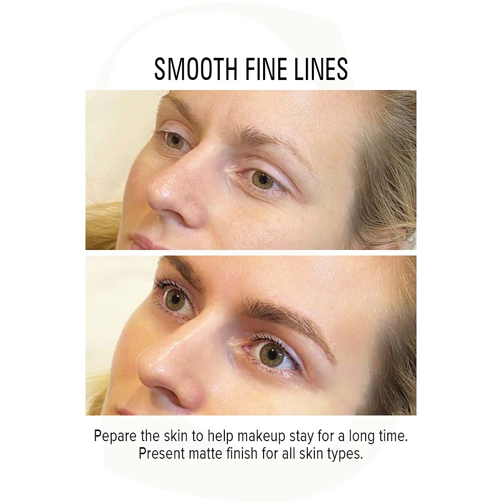 Face Makeup Primer, Big Pores Minimizer Perfect Cover, No Pore Eraser Filler, Smooth Fine Lines Wrikles, Gold Foil Infused Base