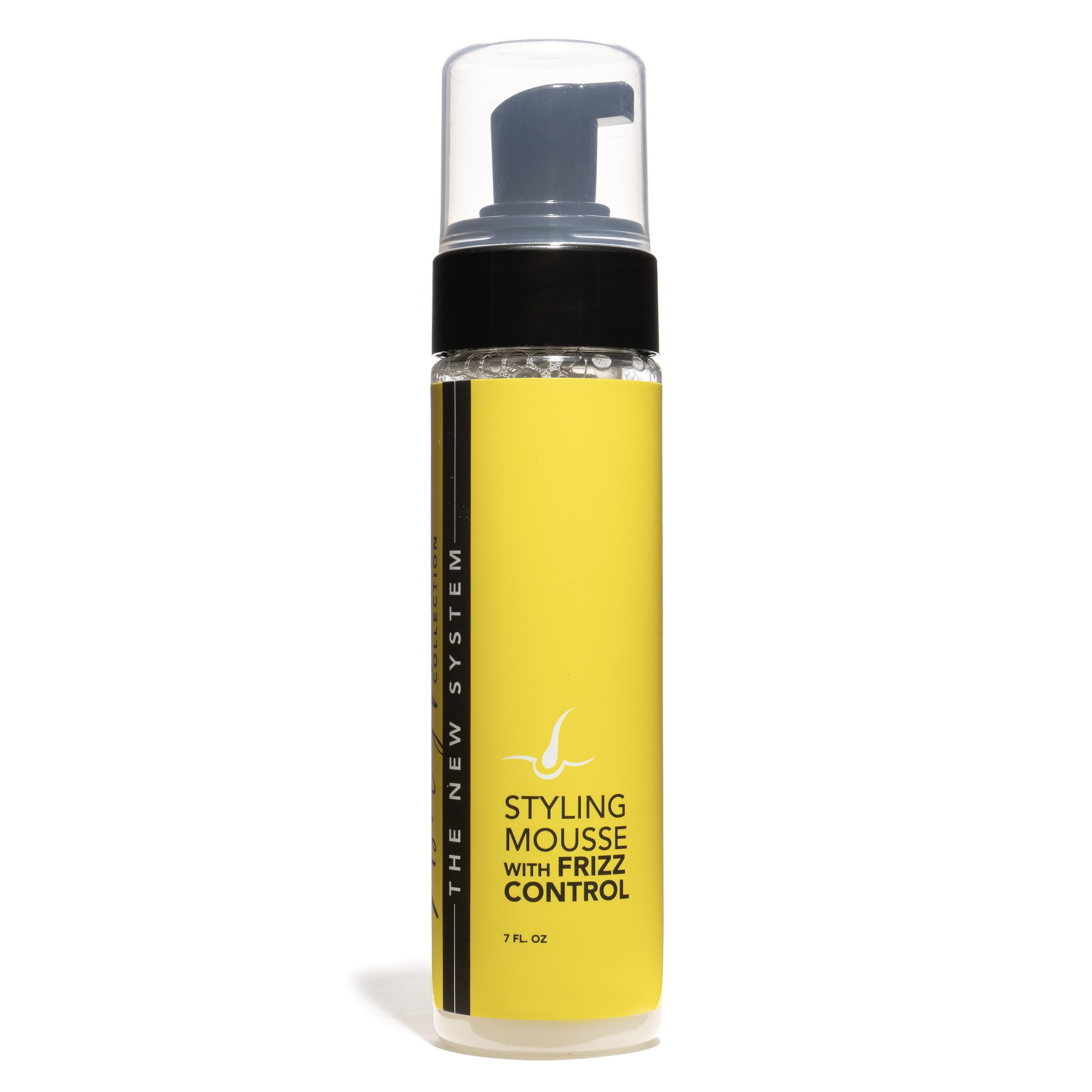 The Hair Diagram - Ashley Marie Styling Mousse with Frizz Control - Natural Ingredients - Volumizing & Moisturizing Mousse - Qui