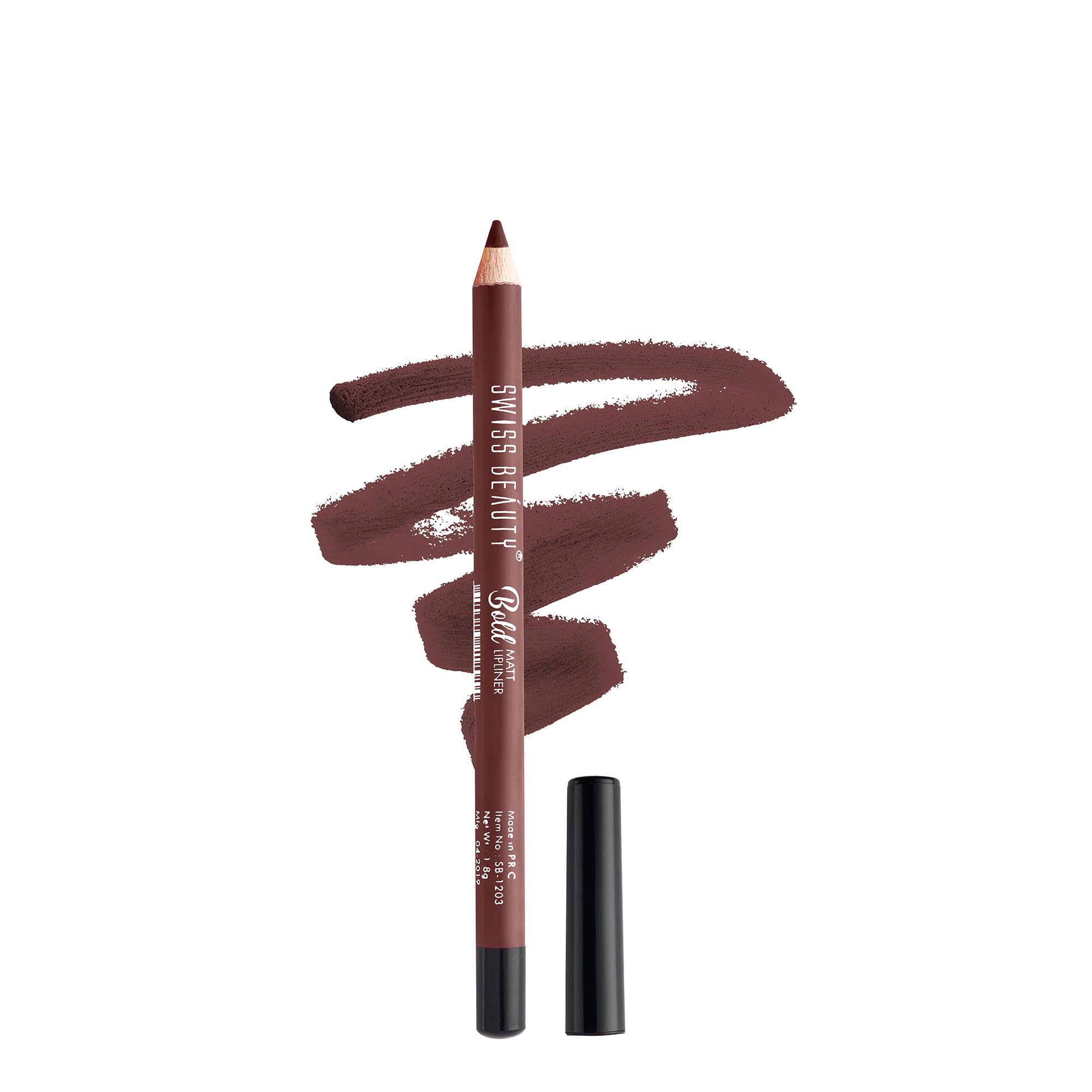 Swiss Beauty Bold Matt Lip Liner | LongLasting |Matte Finish | NonDrying | Shade14, 1.6Gm