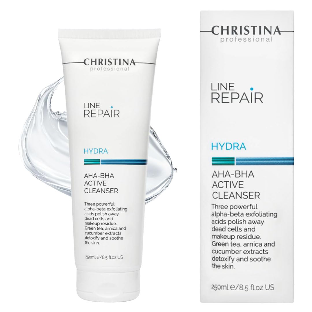Christina - AHA BHA Exfoliating Facial Cleanser with Citric & Salicylic Acid - Deep Cleansing Face Wash - Improves Texture & Por