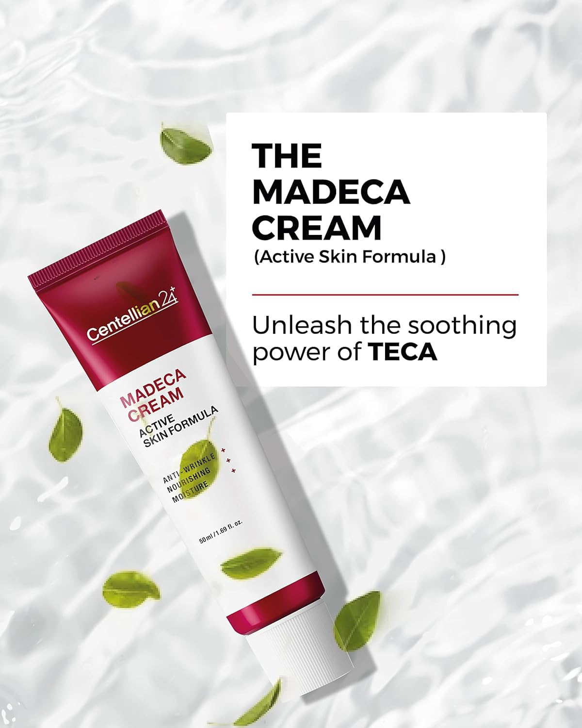 Centellian 24 Madeca Cream (Season 5, 1.7Fl Oz) - Centella Moisturizer For Face, Korean Skin Care. Dry, Sensitive Skin. Teca, Ce