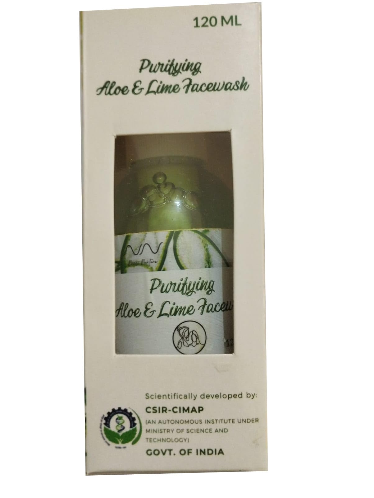 Purifying Aloe & Lime Facewash | 120 Ml | Refreshing Cleansing For Clear And Invigorated Skin