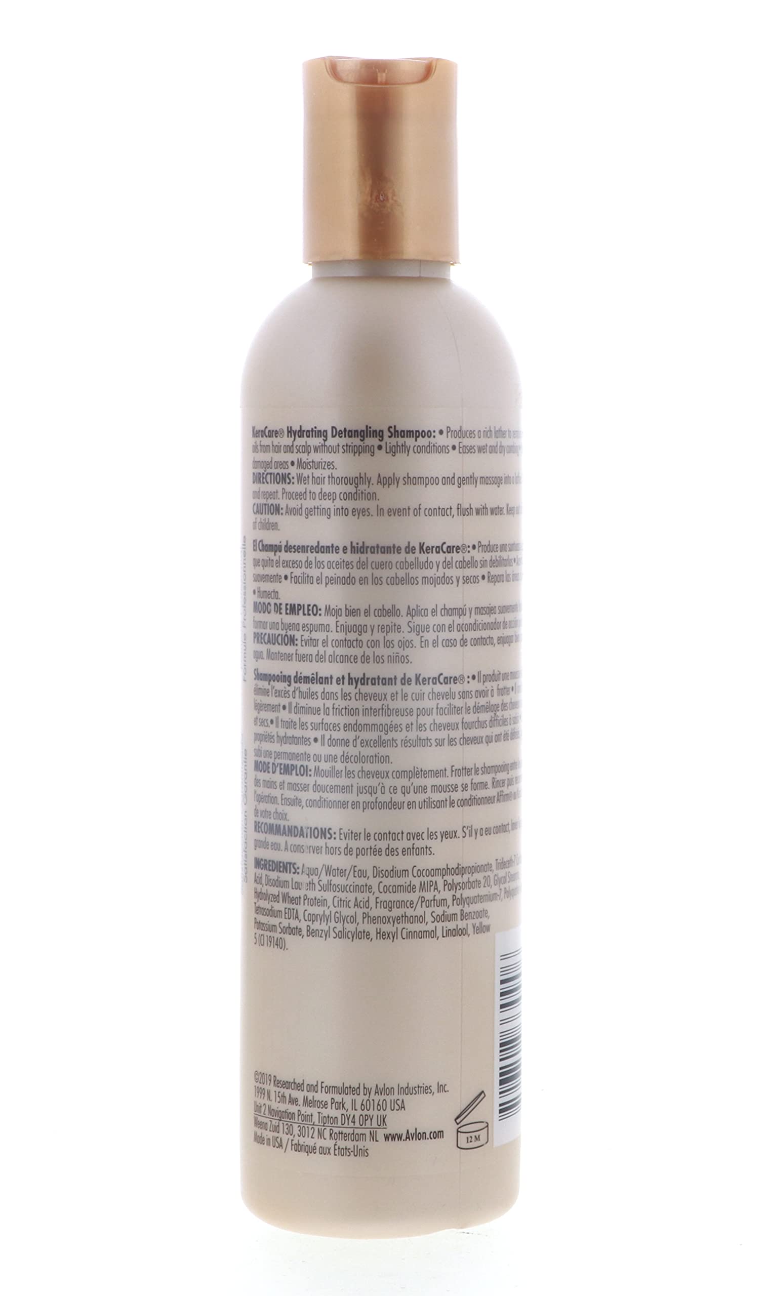 KeraCare Hydrating Detangling Shampoo (Classic Formula) - 8 oz by Avlon