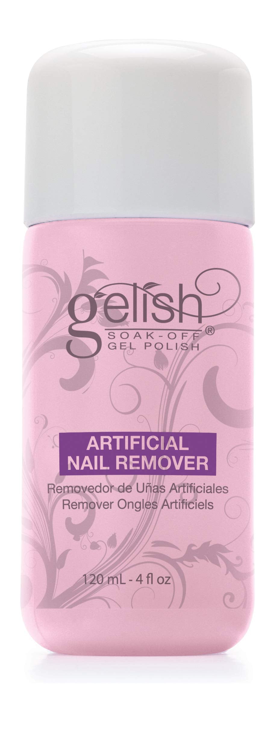 Gelish Artificial Nail Gel Polish Remover, Gel Nail Polish Remover, Nail Polish Remover, 4 oz.
