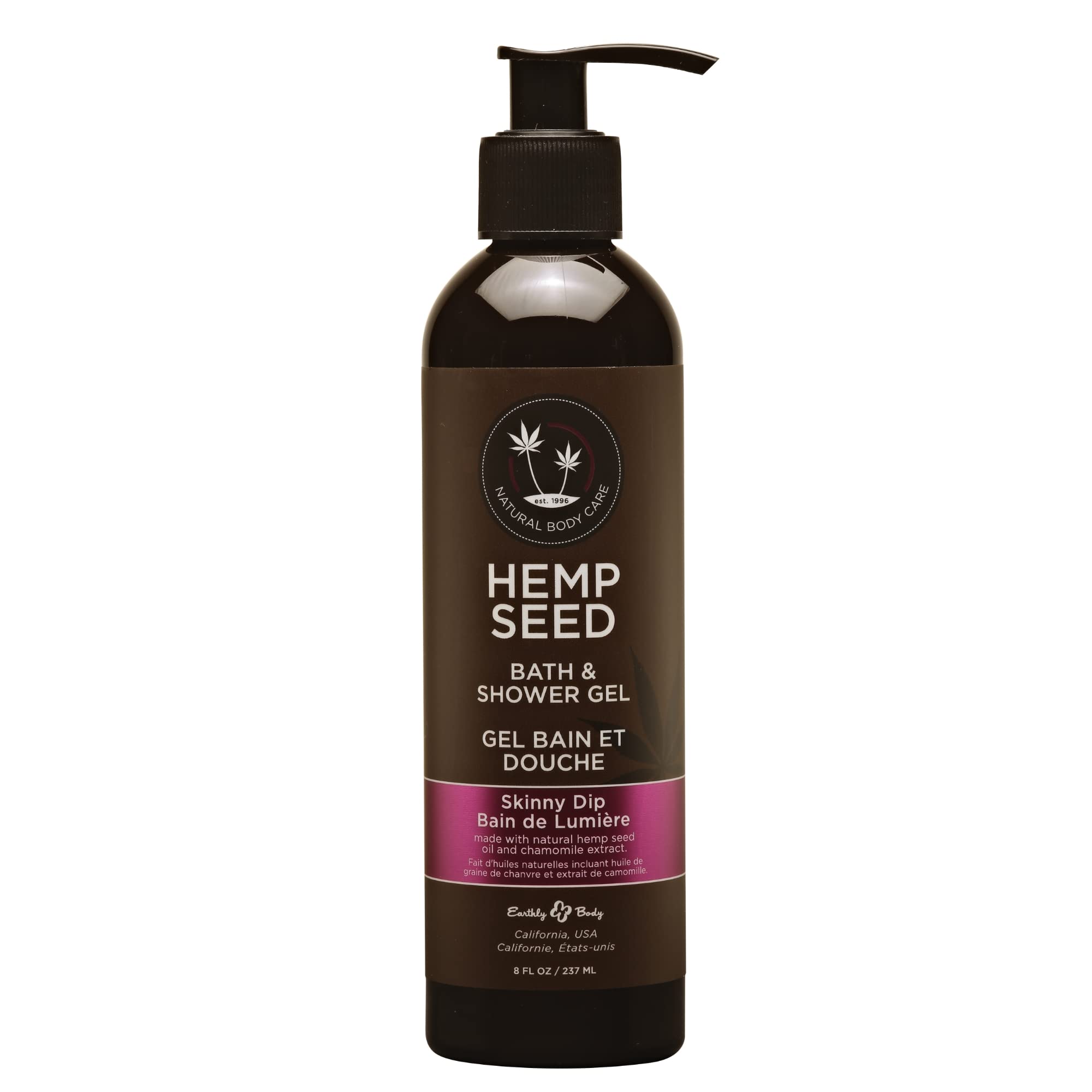 Earthly Body Bath And Shower Gel, Skinny Dip, 8 Oz
