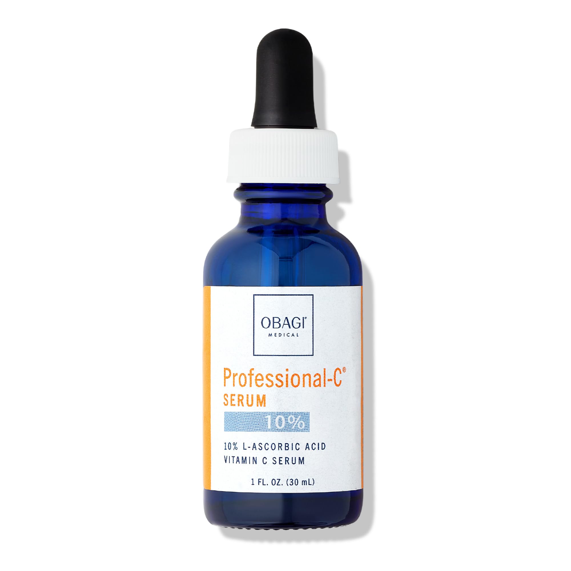 Obagi Professional C Serum 10%, Vitamin C Facial Serum With Concentrated 10% L Ascorbic Acid For Normal To Oily Skin, 1.0 Fl. Oz