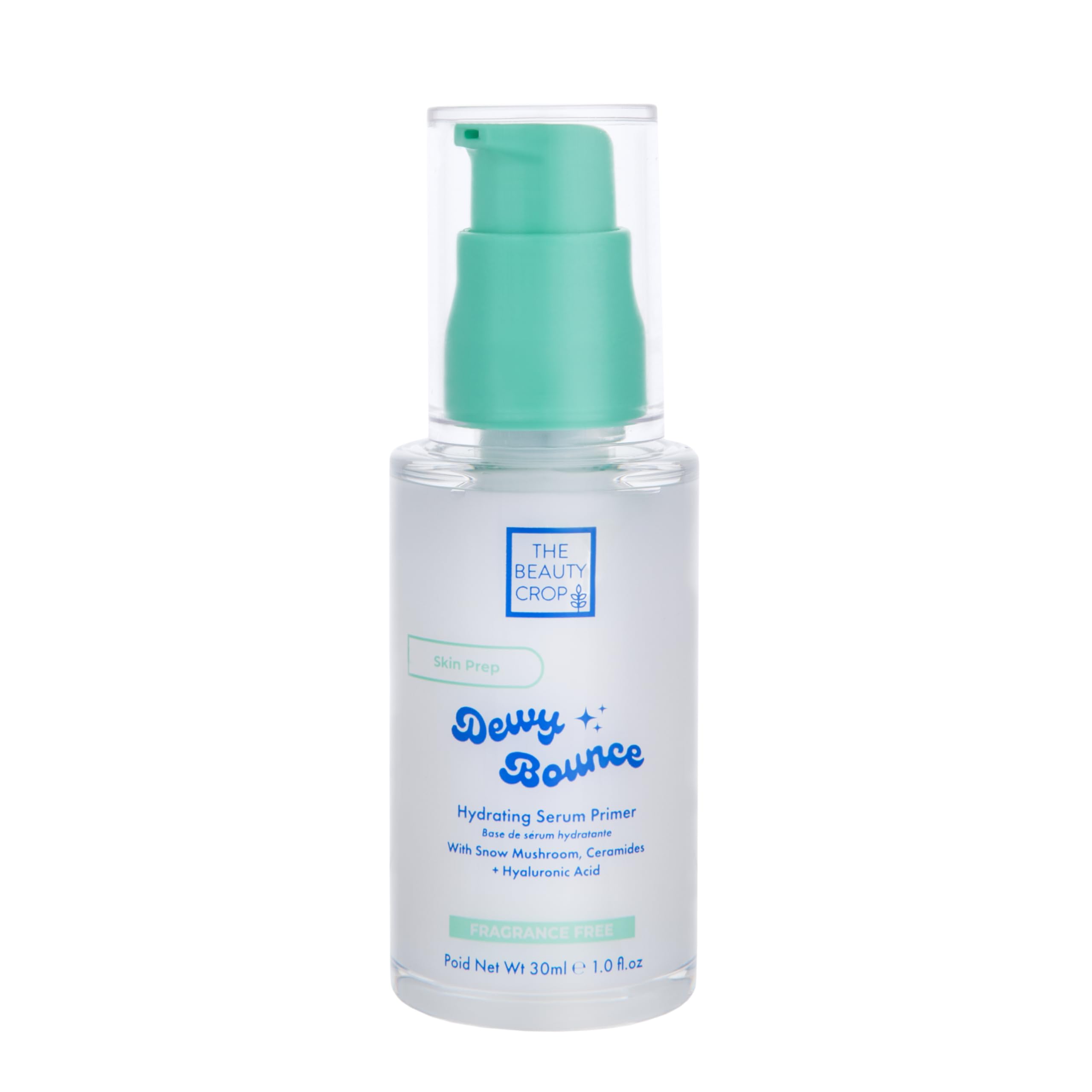 The Beauty Crop Dewy Bounce Serum Primer  Hydrating GelSerum Primer for Flawless Finish  30 ml