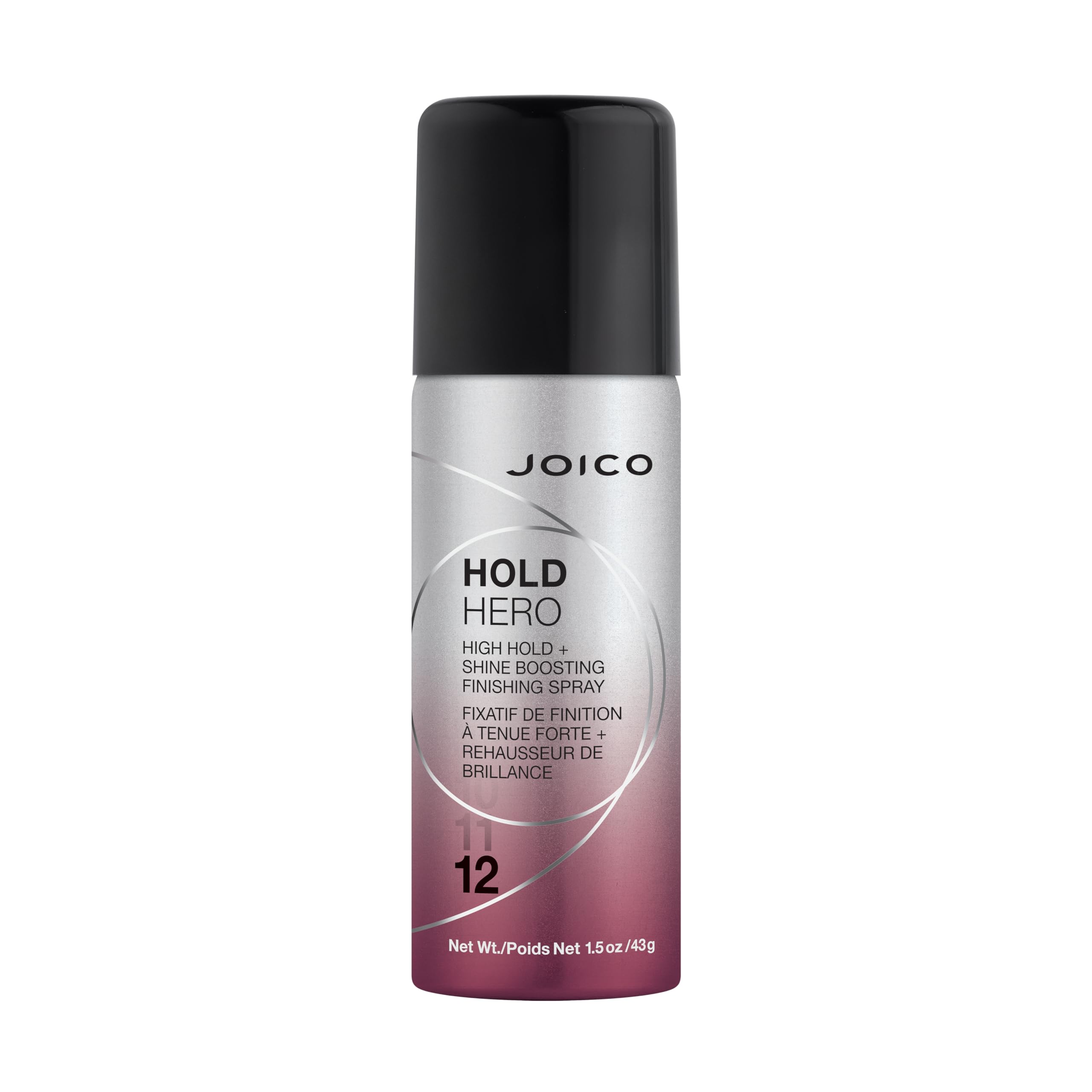 Joico Hold Hero High Hold + Shine Boosting Finishing Spray | For All Hair Types| Protect Against Heat & Humidity | Wind Resistan