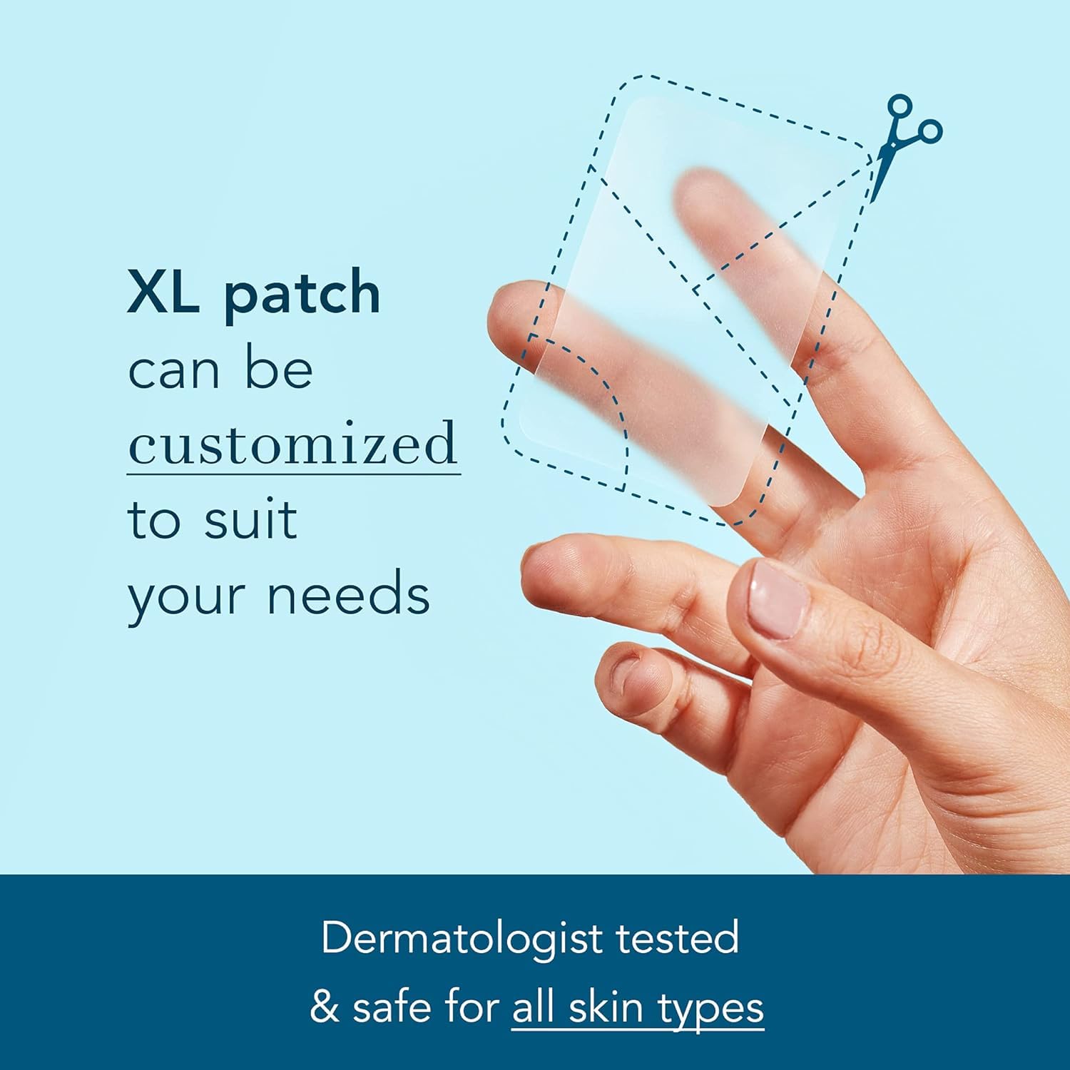 Rael Pimple Patches, Miracle Xl Spot Control Cover - Hydrocolloid Acne Patches For Face, Zit And Blemish Spot, Back And Body, Fo