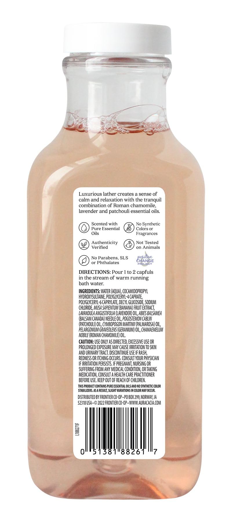 Aura Cacia Bubble Bath Relaxing Chamomile, 13 Oz