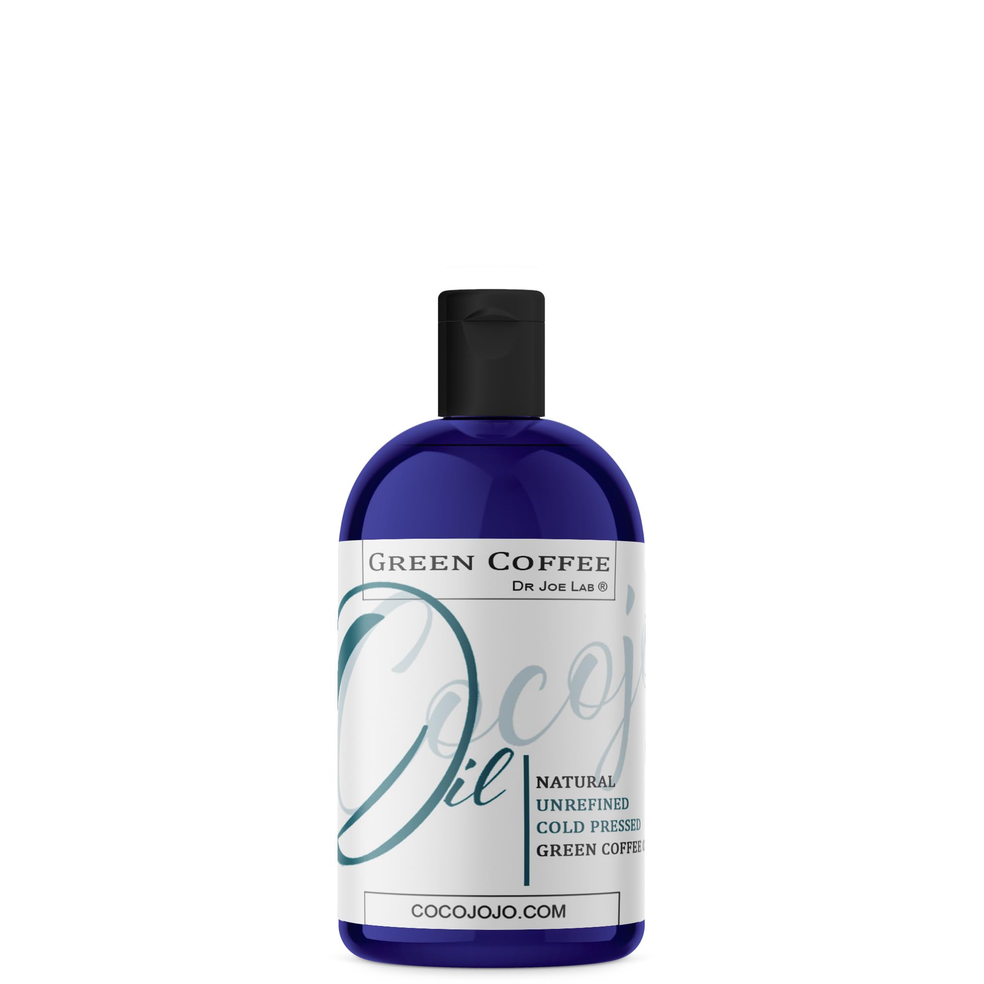 Dr Joe Lab Green Coffee Bean Oil - Pure, Unrefined, Cold Pressed, Non-GMO Carrier Oil for Skin, Hair, Nails, Body, Face & More -