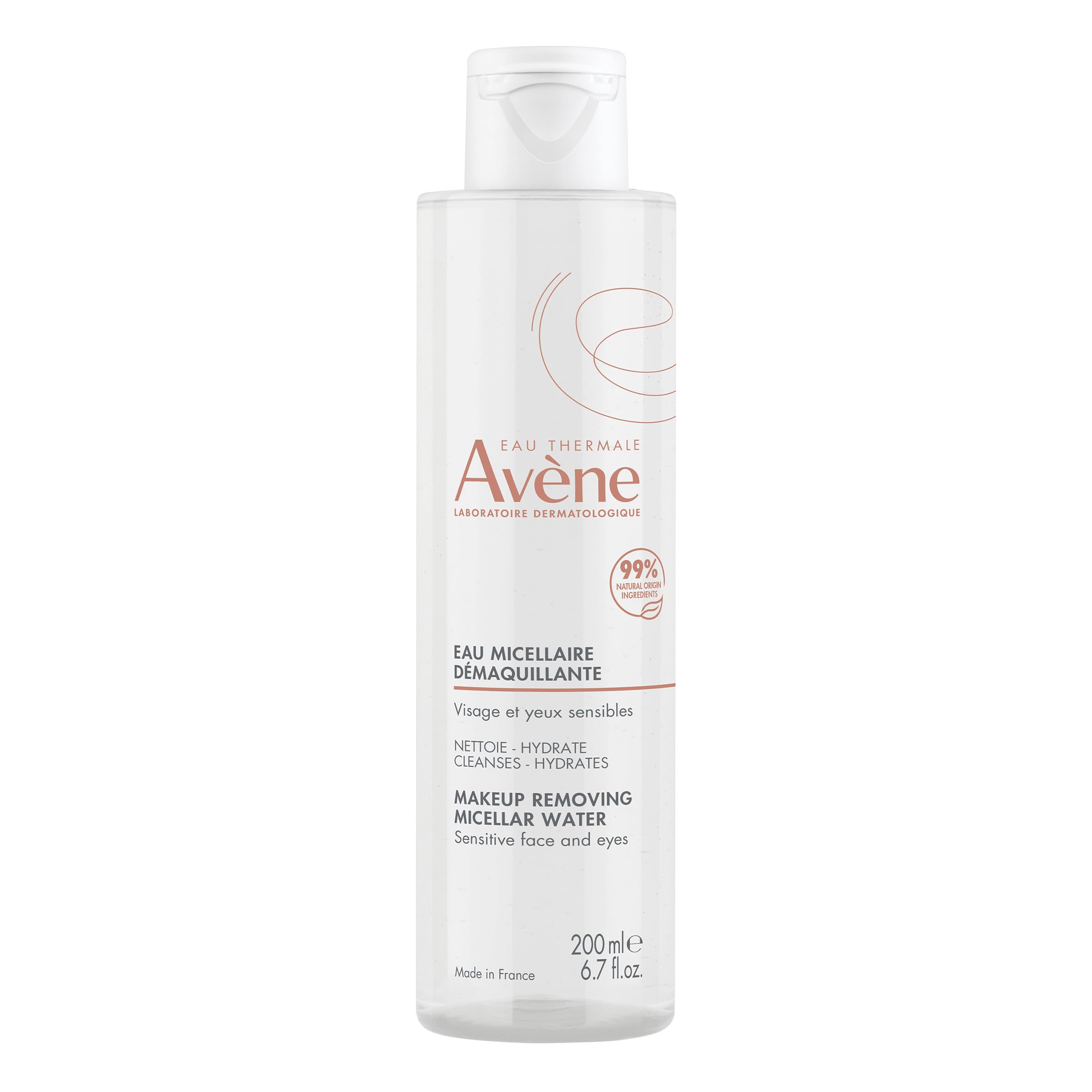 Av?ne Micellar Lotion Cleansing Water - Soap-Free 3-in-1 Cleanser, Toner, Make-up Remover - All Skin Types - Non-Comedogenic - 6