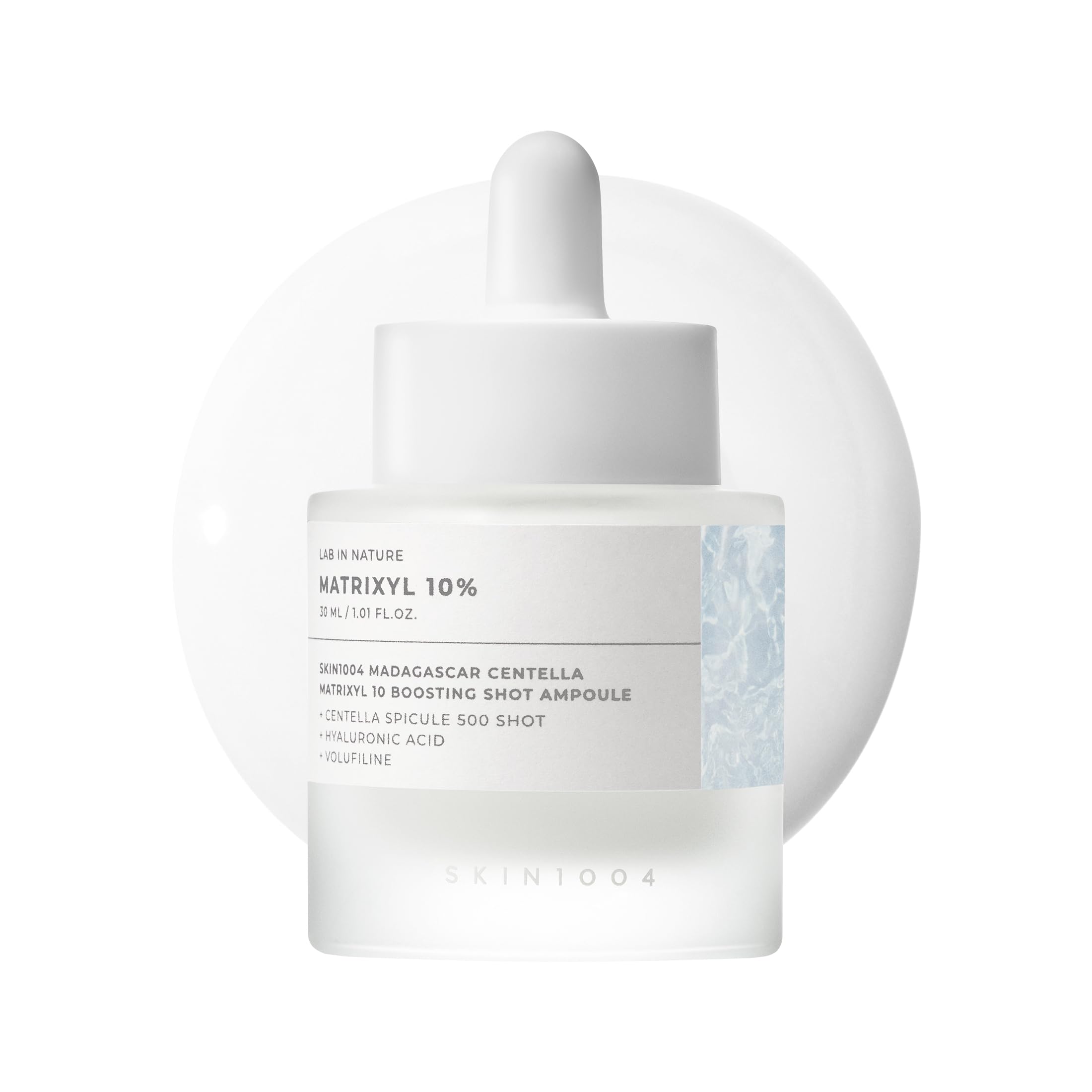 SKIN1004 Matrixyl 10% Boosting Shot Ampoule, Hyaluronic Acid Serum for Face, Facial Spicule Serum for Deep Hydration & Firming, 